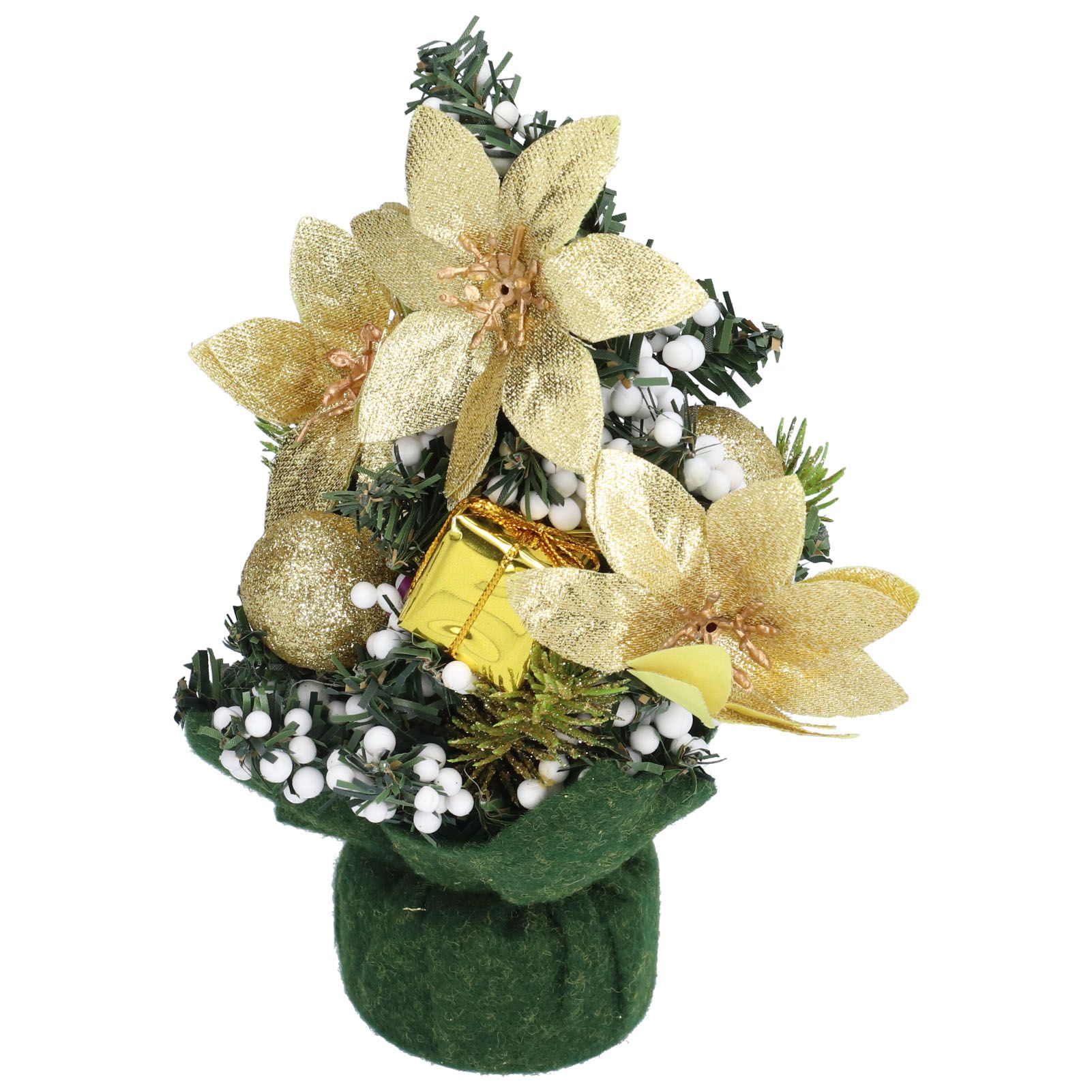 Artificial Christmas Tree Mini Exquisite Cute Bright Colors Desktop Innovative view 2
