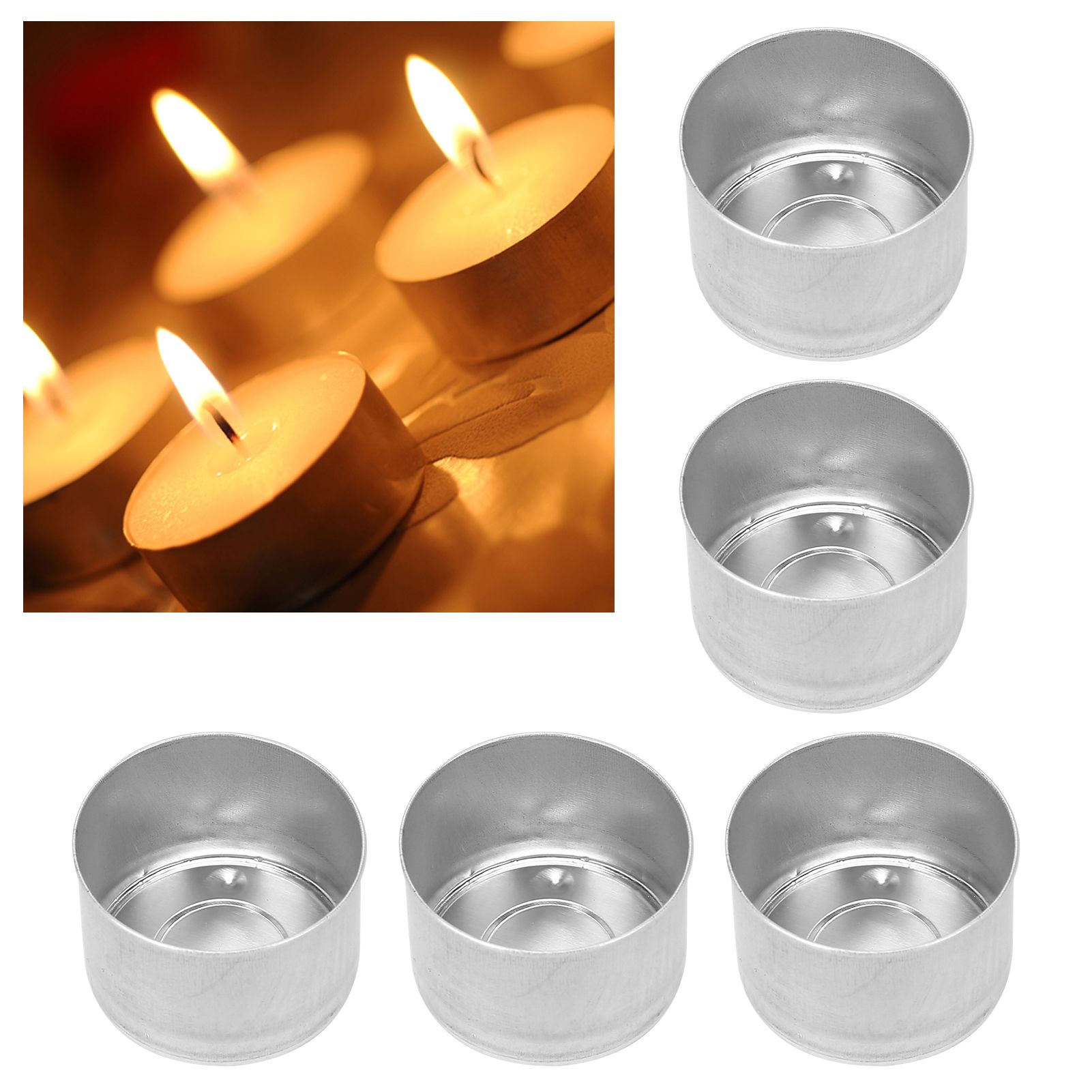 50Pcs Candle Base Longer Life Durable Heat Resistant DIY Material for Making view 12