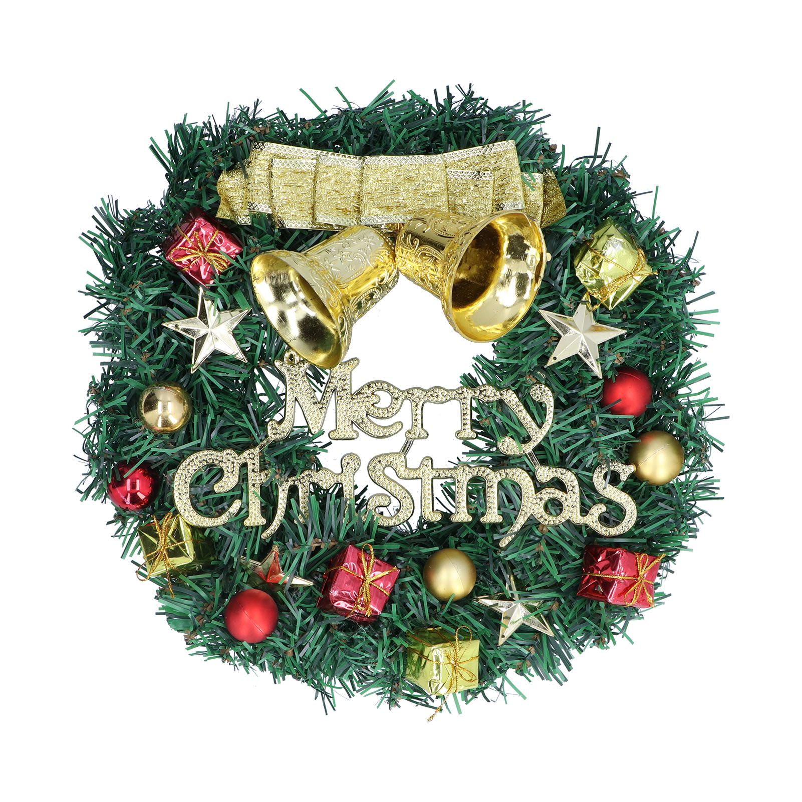 Christmas Wreath Outdoor Lighted Christmas Wreath for Holiday Xmas Party