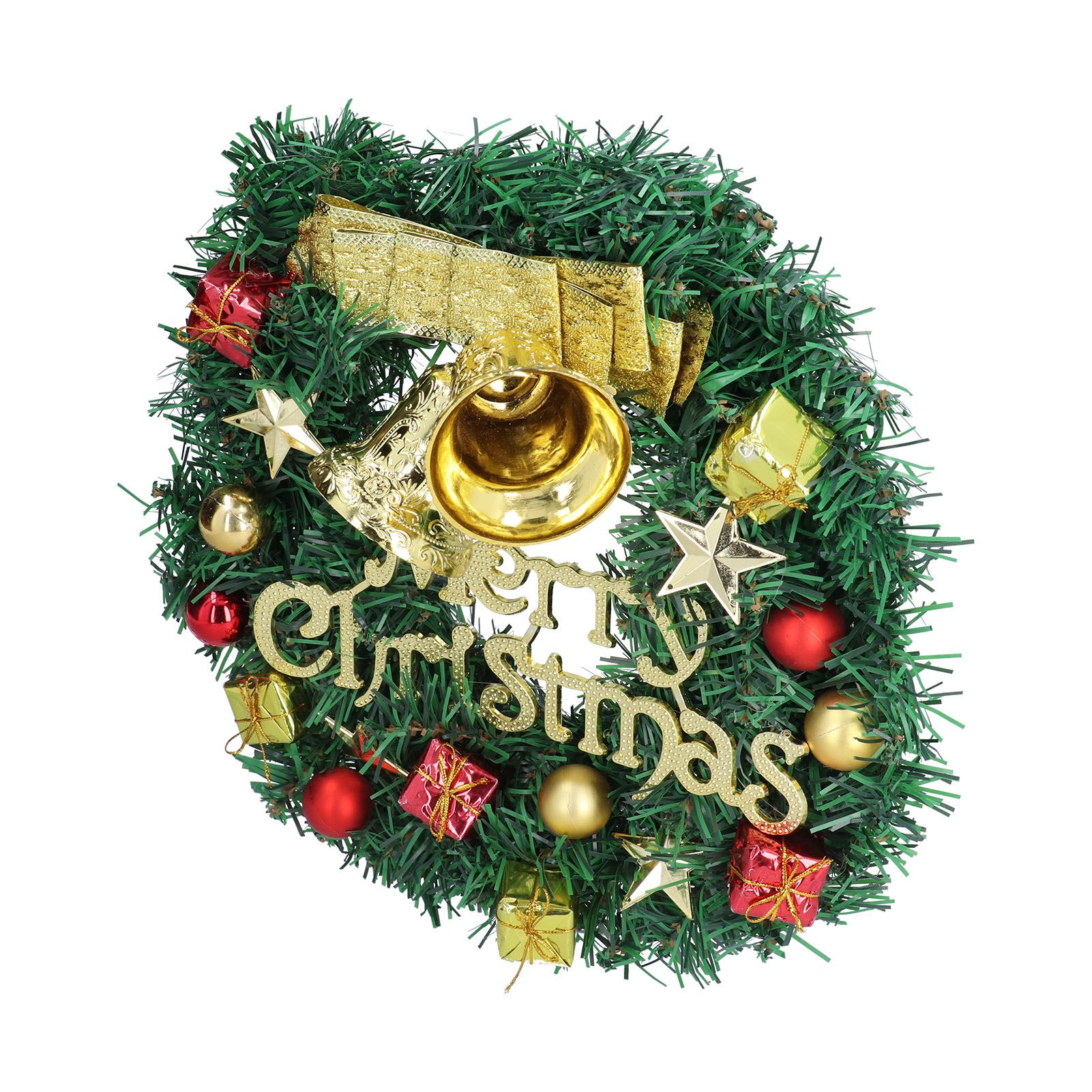 Christmas Wreath Outdoor Lighted Christmas Wreath for Holiday Xmas Party view 2