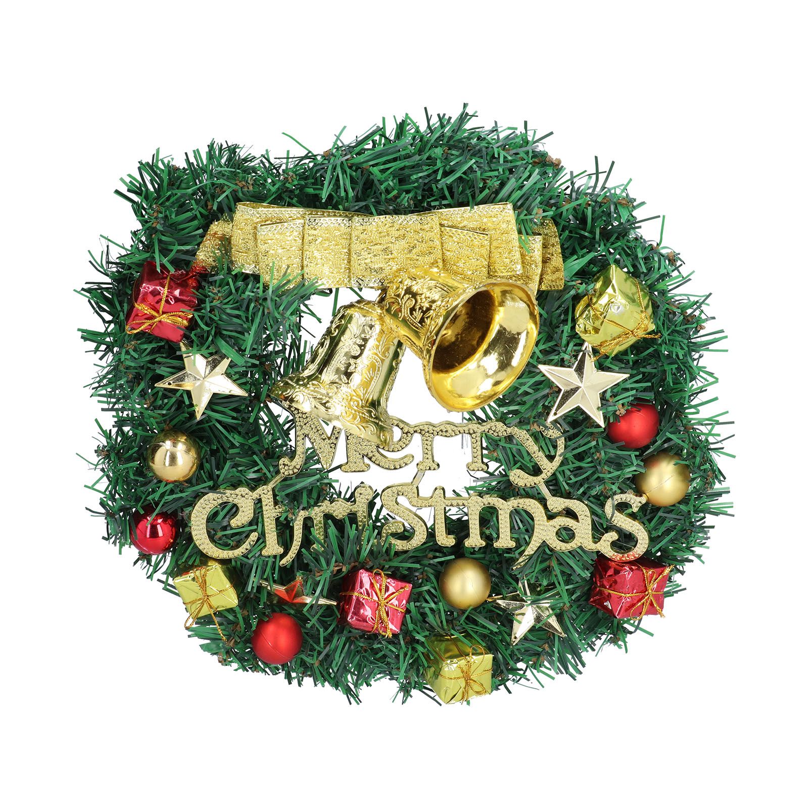 Christmas Wreath Outdoor Lighted Christmas Wreath for Holiday Xmas Party view 3