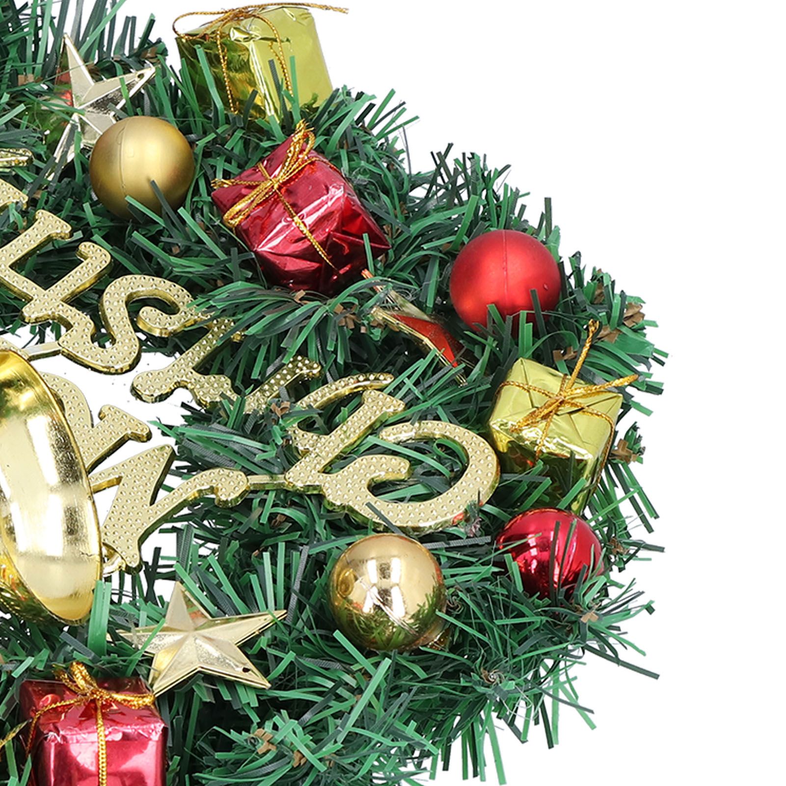 Christmas Wreath Outdoor Lighted Christmas Wreath for Holiday Xmas Party view 14