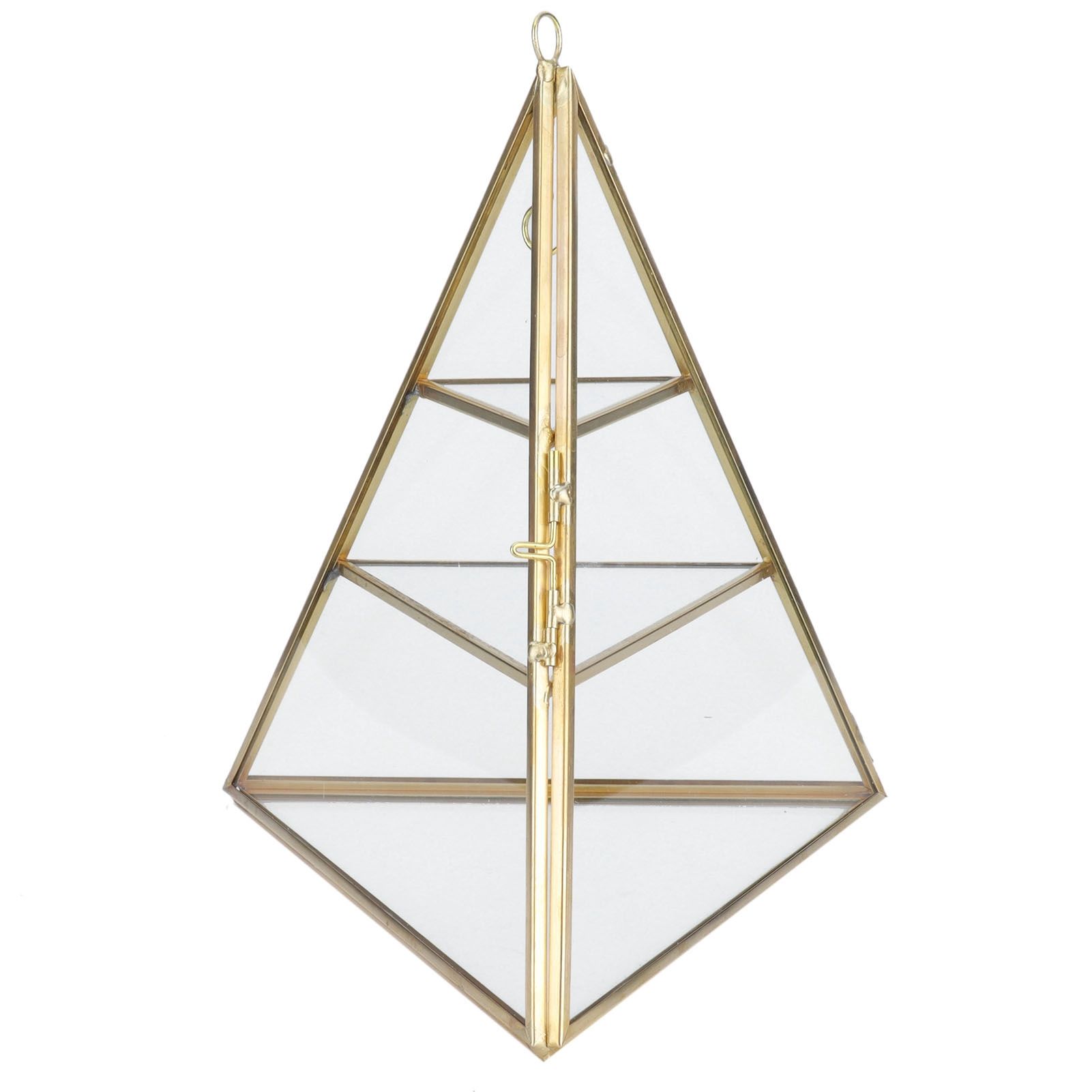 Jewelry Storage Rack Pyramid Shape 3 Layers Decorative Display Stand for view 4