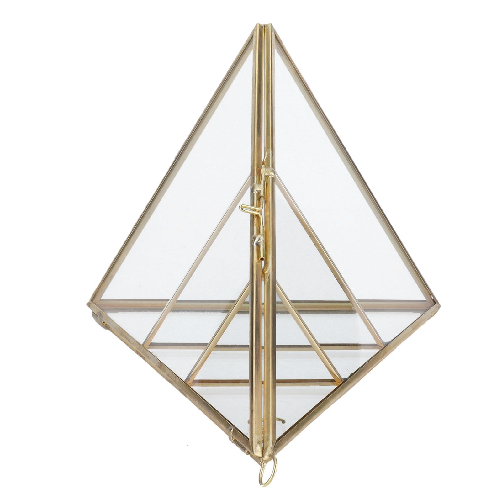 Jewelry Storage Rack Pyramid Shape 3 Layers Decorative Display Stand for view 6