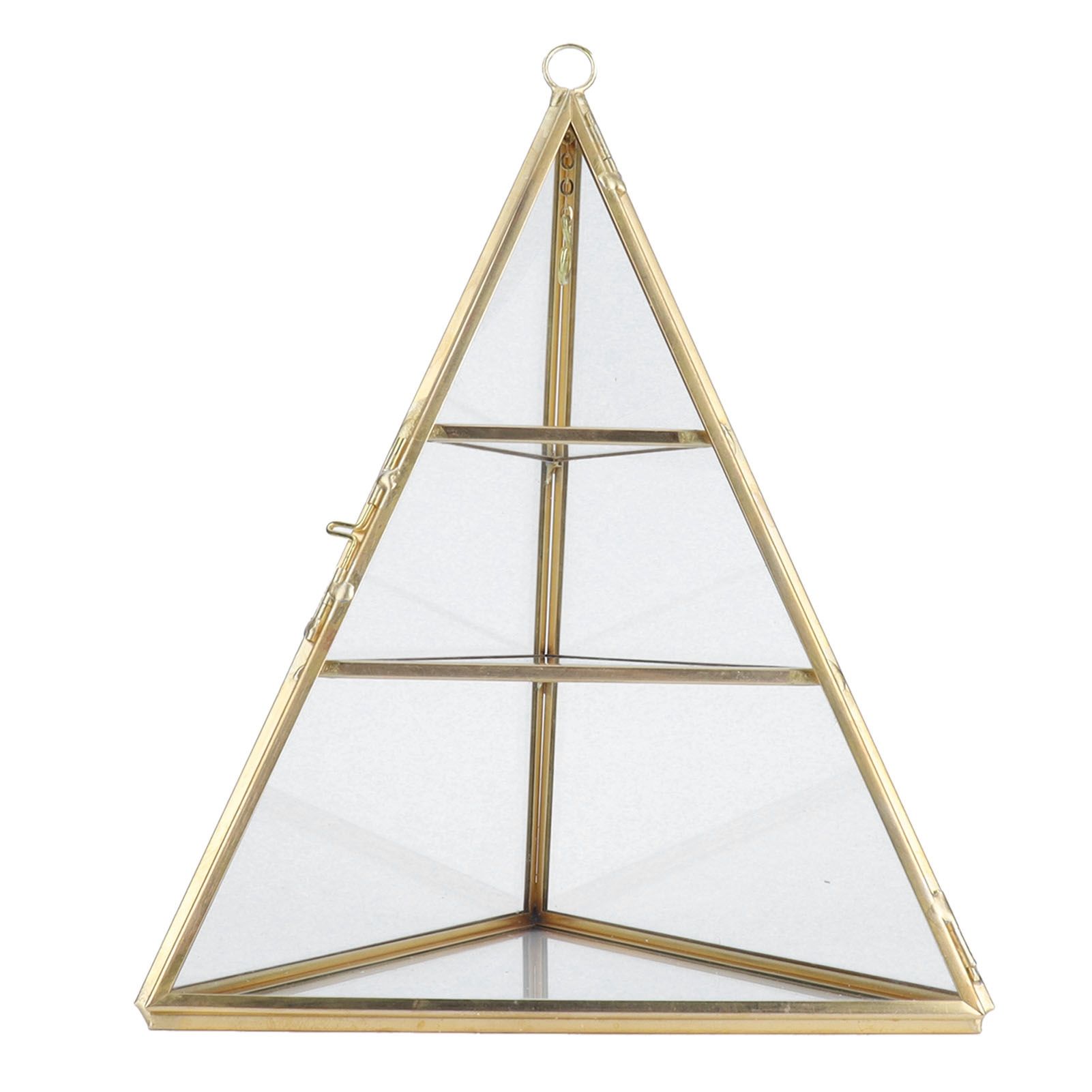 Jewelry Storage Rack Pyramid Shape 3 Layers Decorative Display Stand for view 9