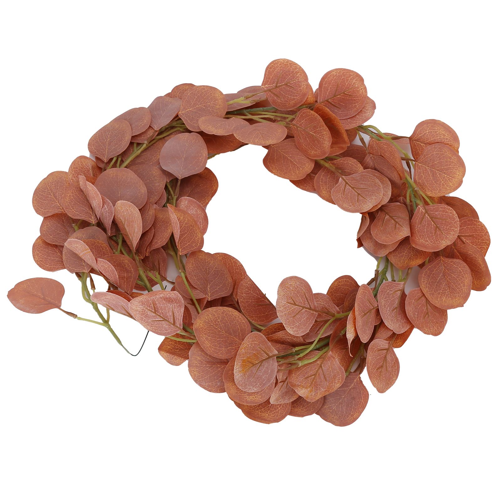 Fake Leaves Fabric Simulated Exquisite Greenery Eucalyptus Garland for Home