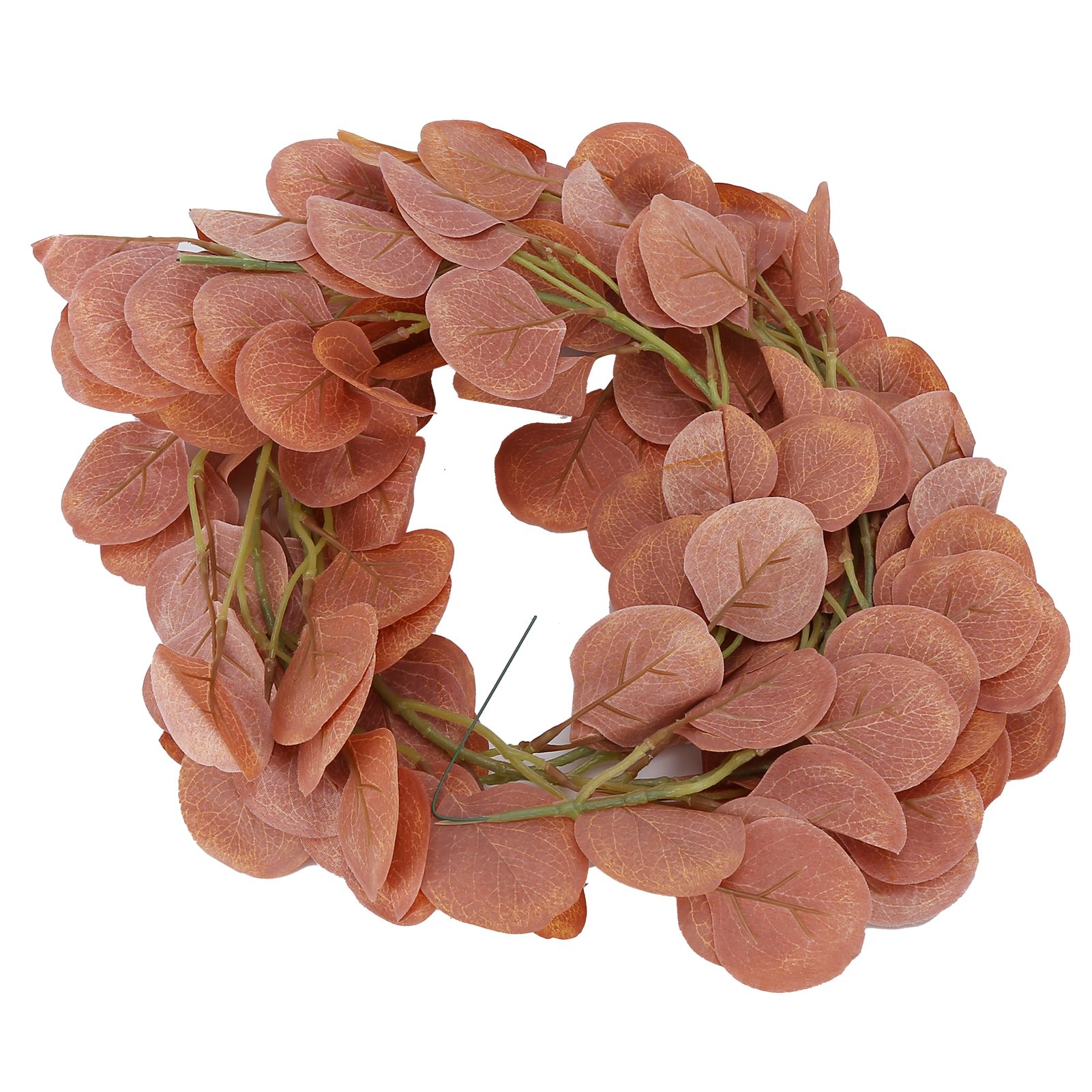 Fake Leaves Fabric Simulated Exquisite Greenery Eucalyptus Garland for Home view 6