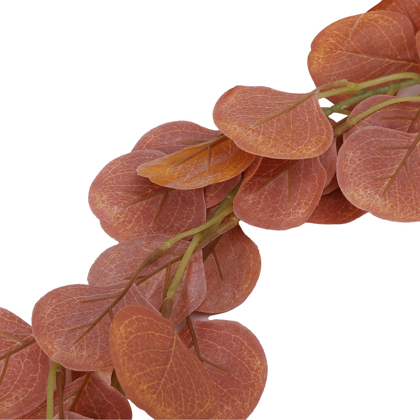 Fake Leaves Fabric Simulated Exquisite Greenery Eucalyptus Garland for Home view 14
