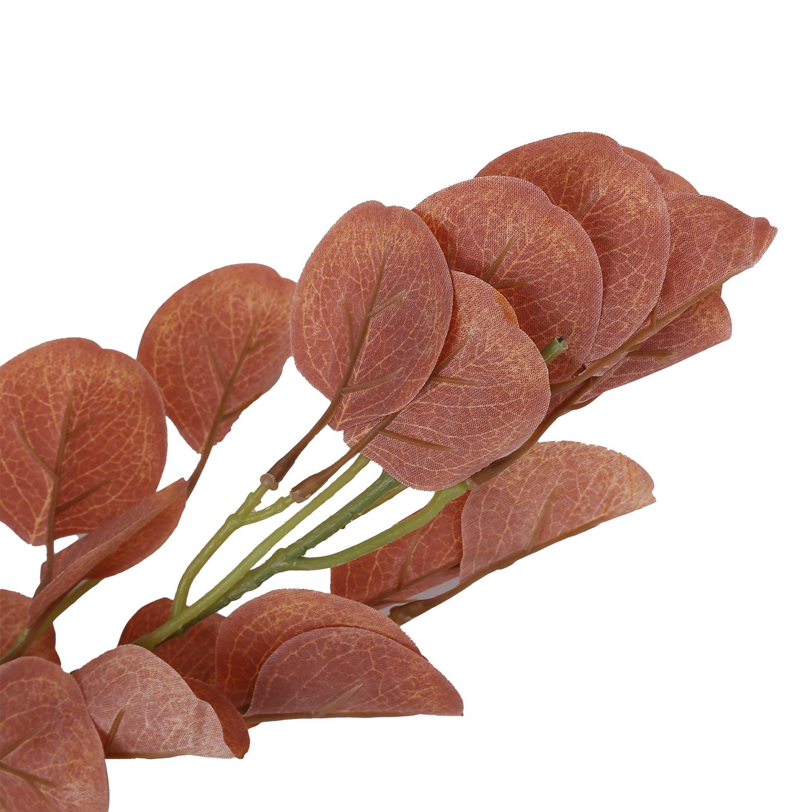 Fake Leaves Fabric Simulated Exquisite Greenery Eucalyptus Garland for Home view 15