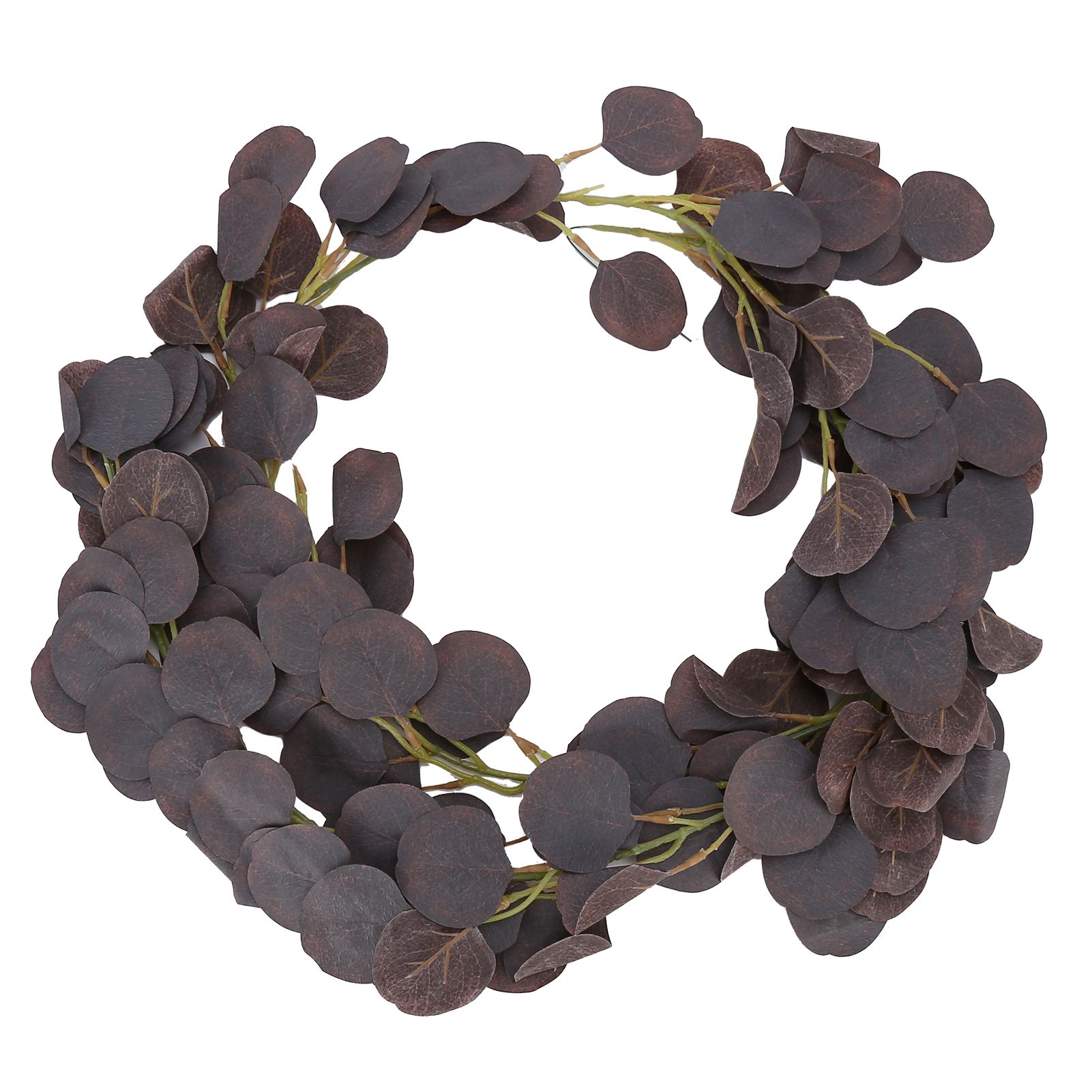 Fake Leaves Fabric Simulated Exquisite Greenery Eucalyptus Garland for Home
