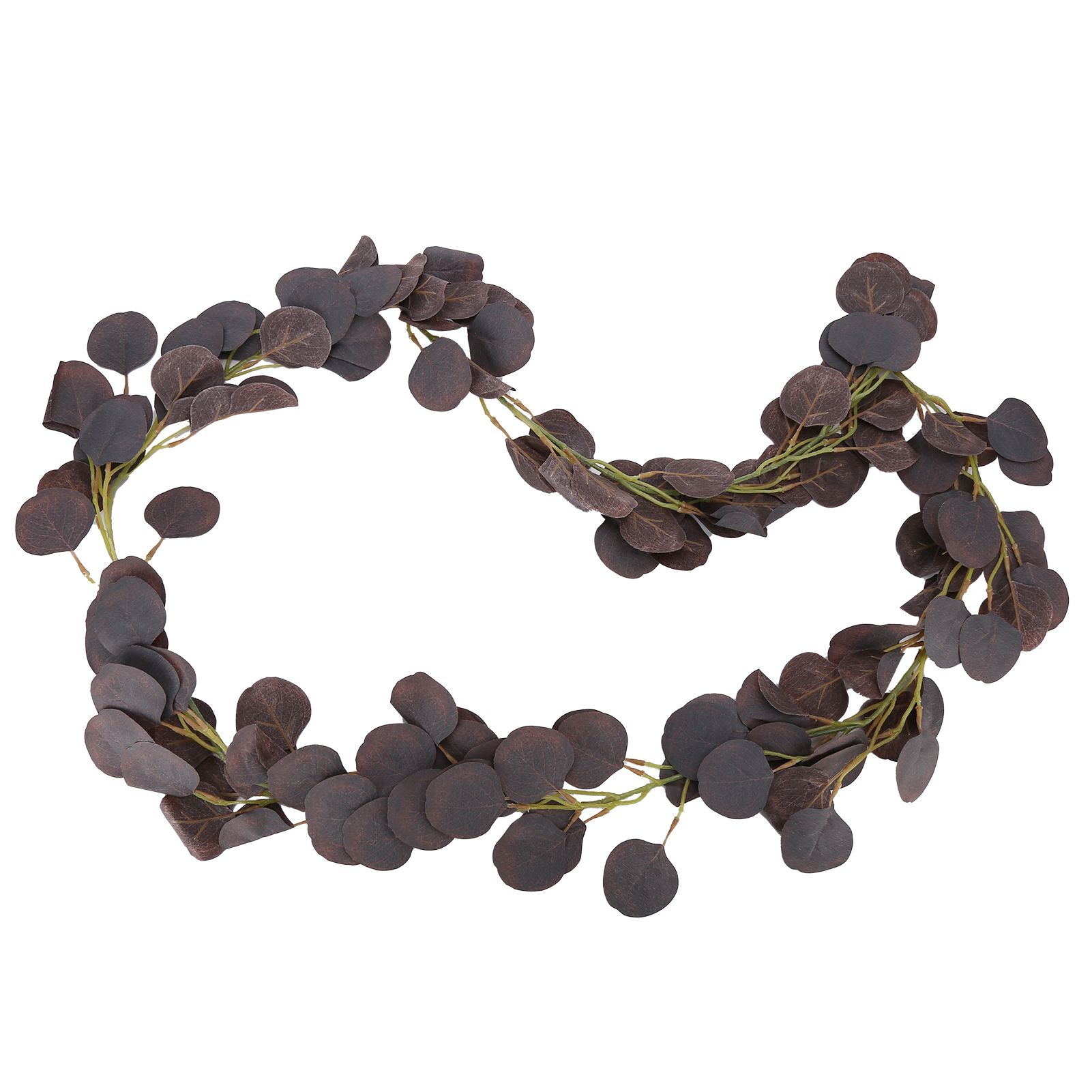 Fake Leaves Fabric Simulated Exquisite Greenery Eucalyptus Garland for Home view 10