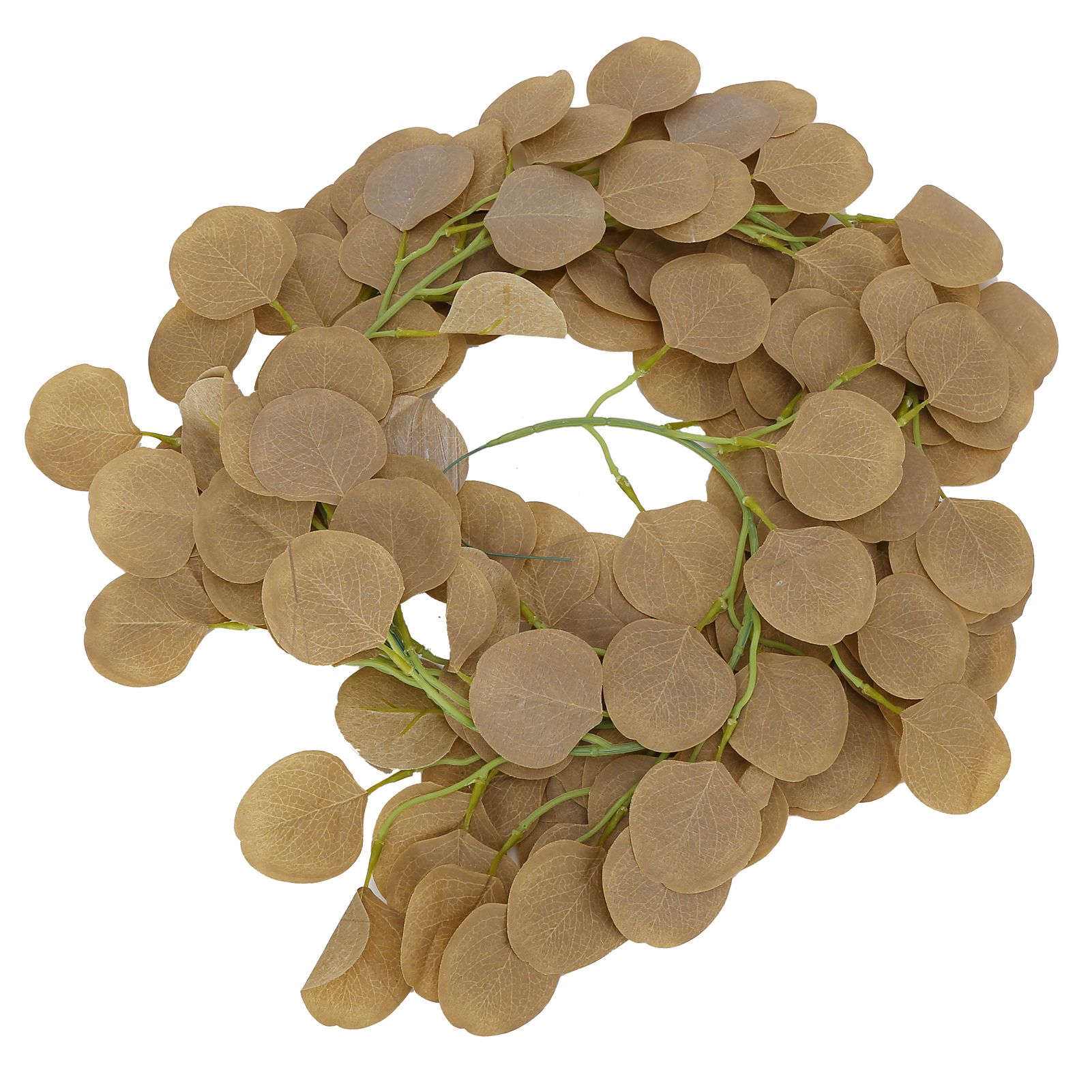 Fake Leaves Fabric Simulated Exquisite Greenery Eucalyptus Garland for Home view 6