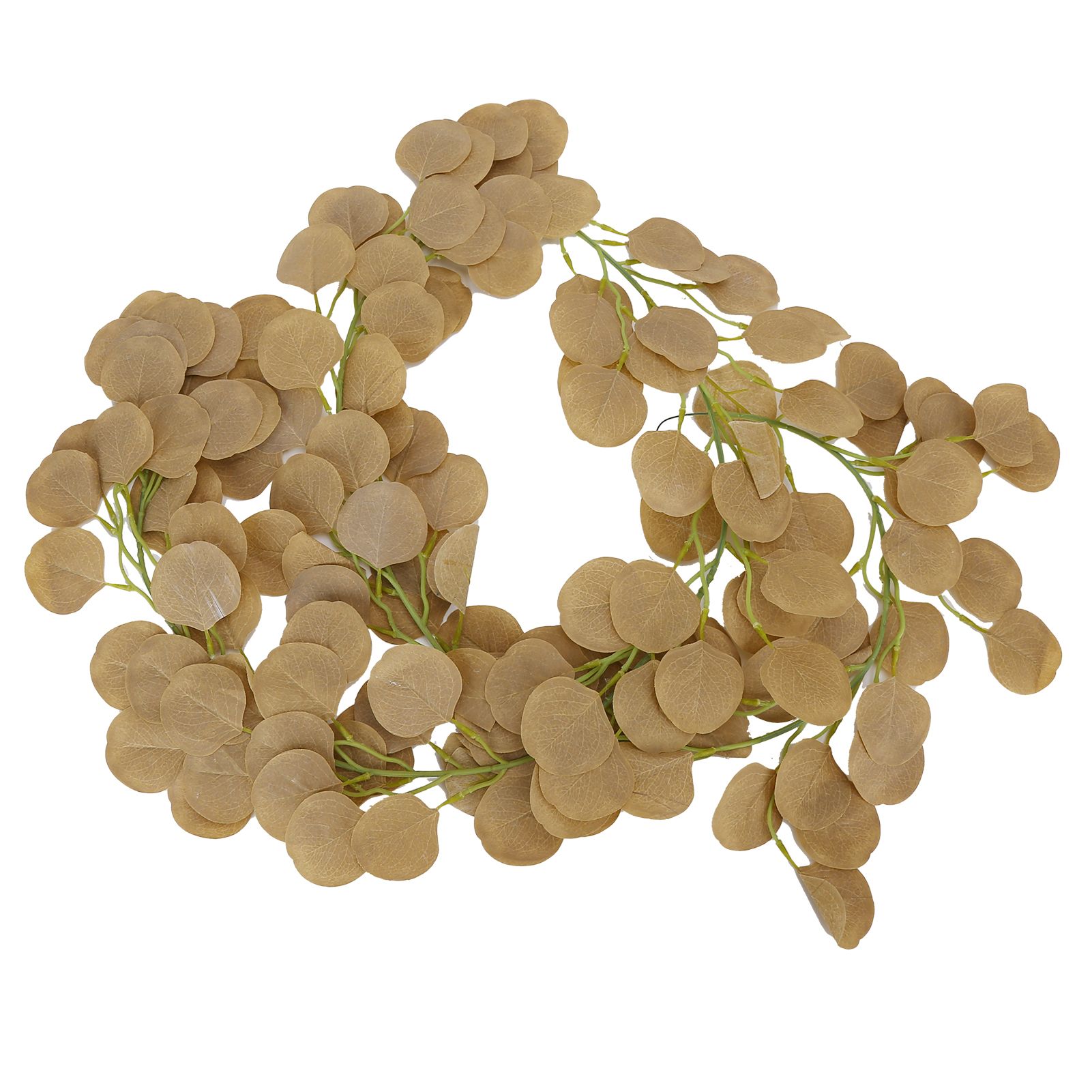 Fake Leaves Fabric Simulated Exquisite Greenery Eucalyptus Garland for Home view 10