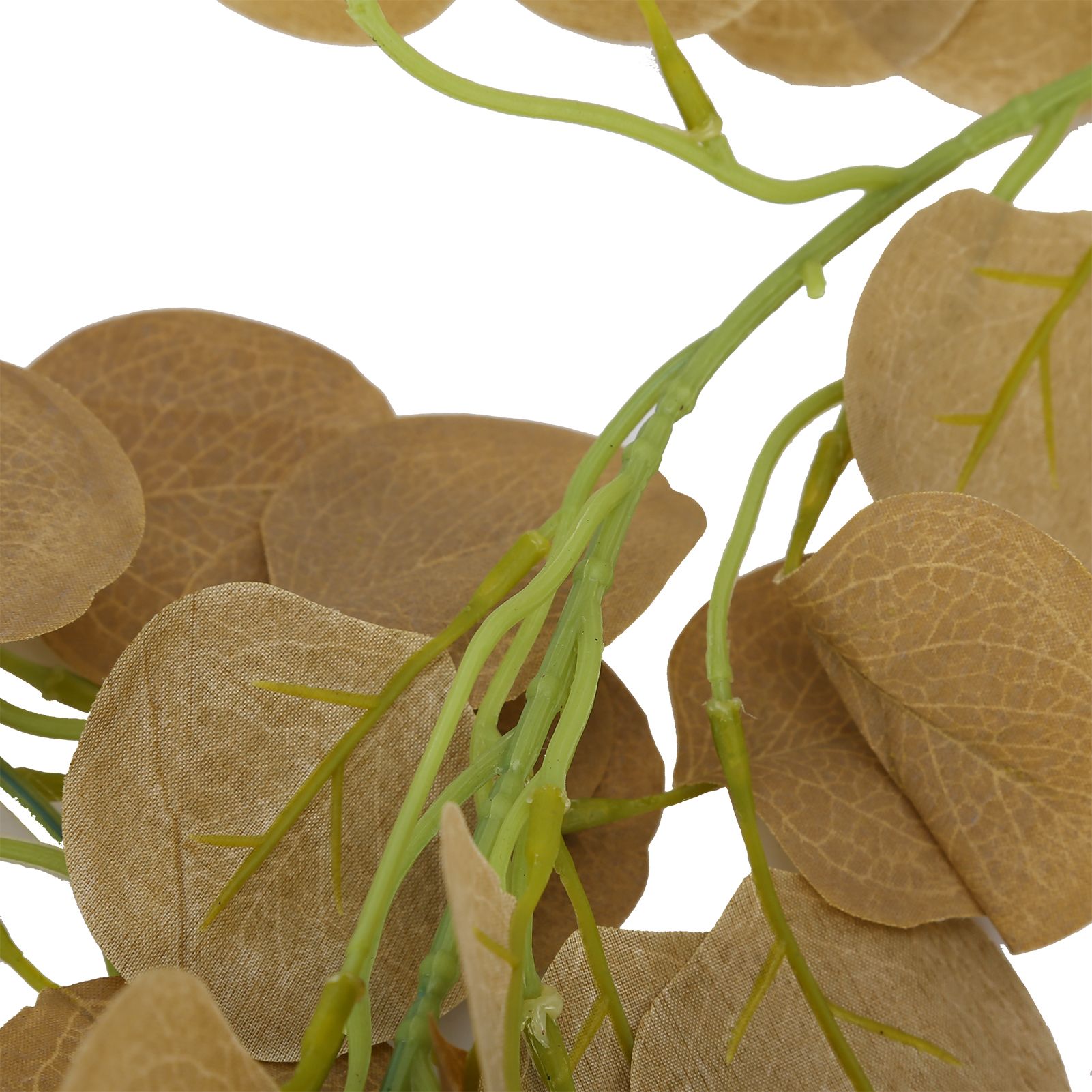 Fake Leaves Fabric Simulated Exquisite Greenery Eucalyptus Garland for Home view 13
