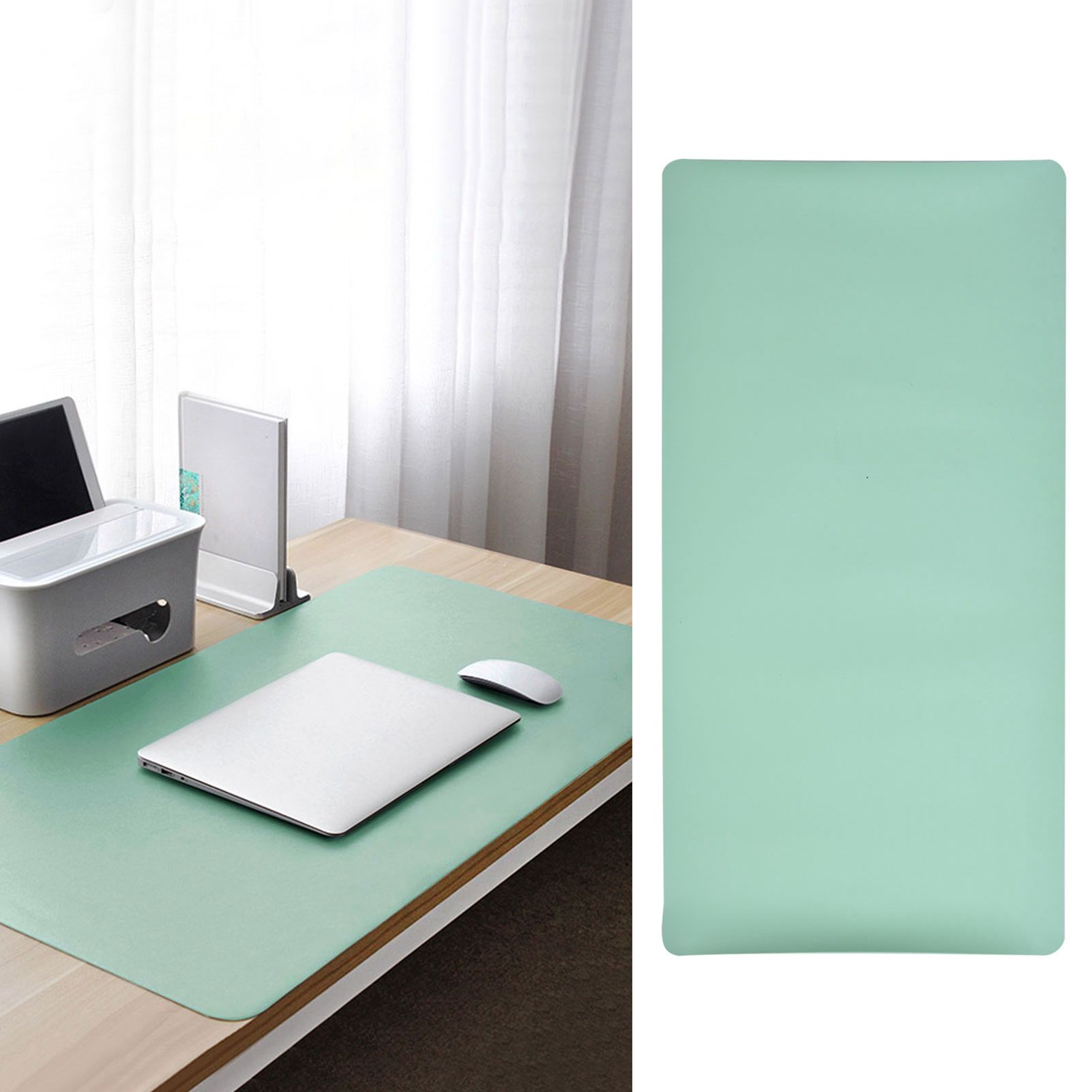 Leather Desk Pad Protector Waterproof Non Slip Oil Resistant High Temperature view 11