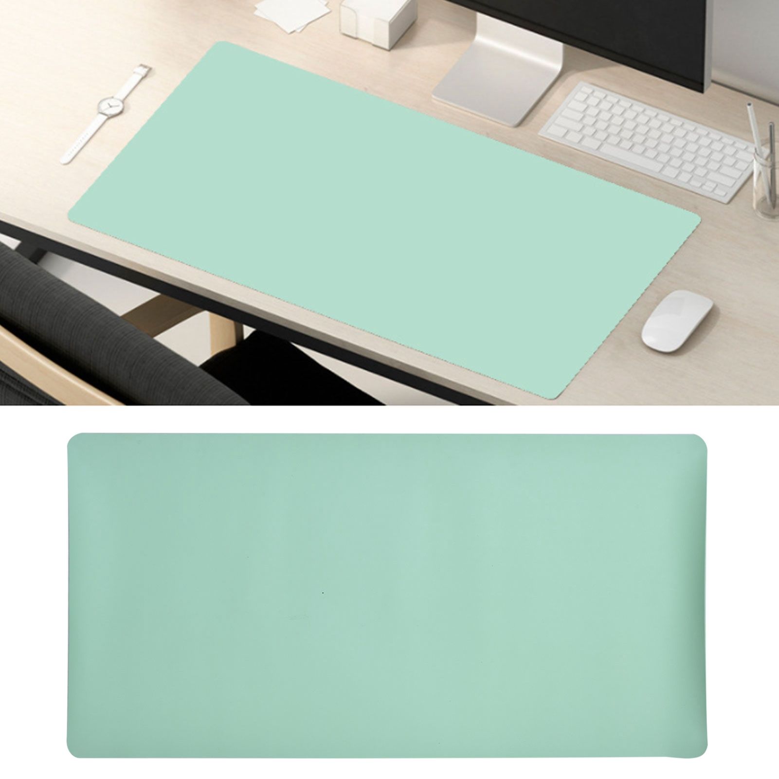 Leather Desk Pad Protector Waterproof Non Slip Oil Resistant High Temperature view 12