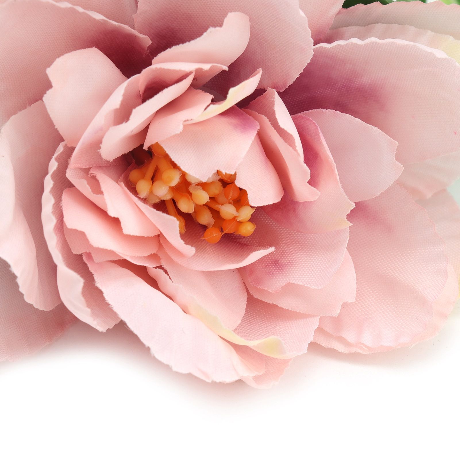 2Pcs Hemp Rope Napkin Buckle Simulation Flower Napkin Ring for Hotel Western view 15
