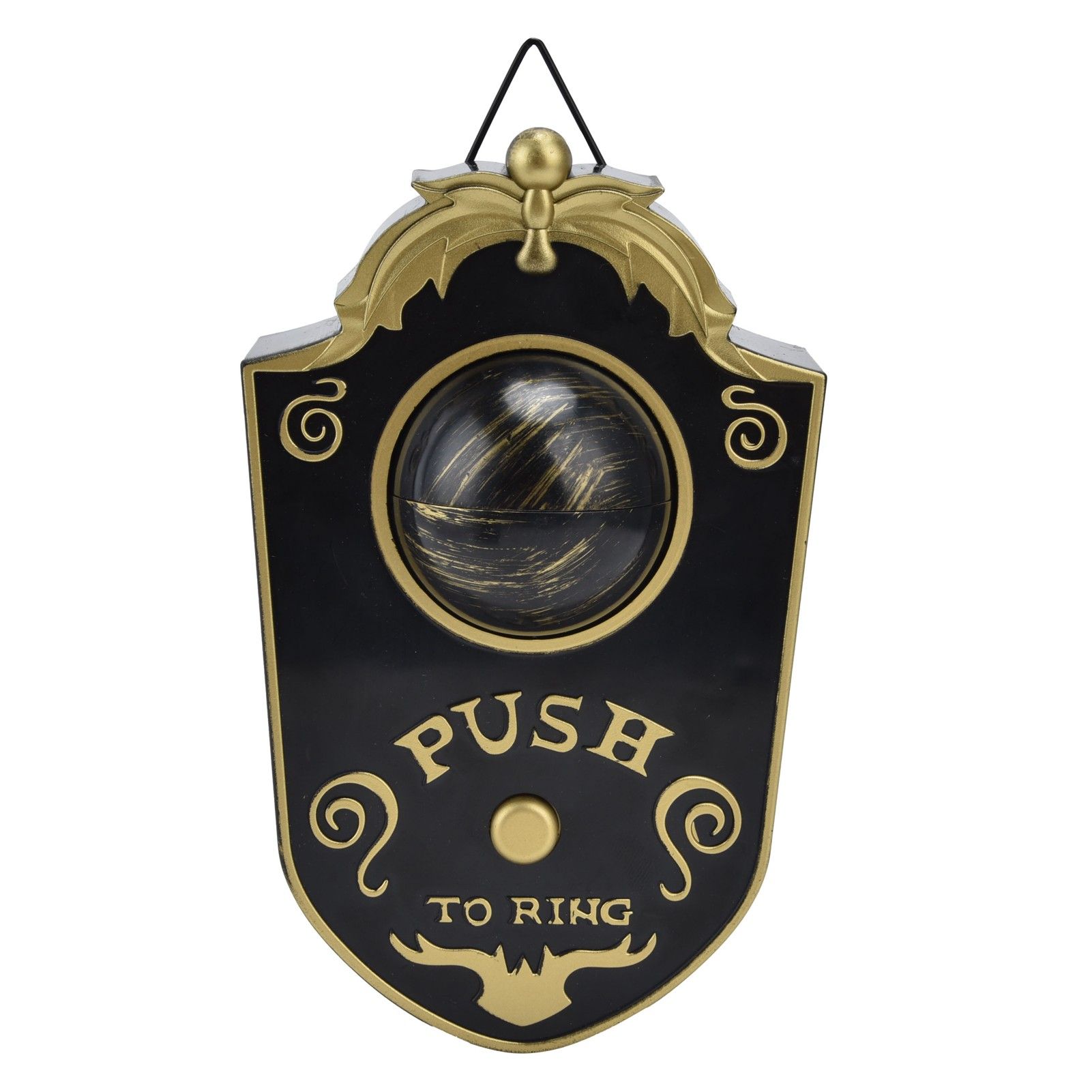Halloween Doorbell Horrible Single Eyeball Luminous Hanging Door Bell