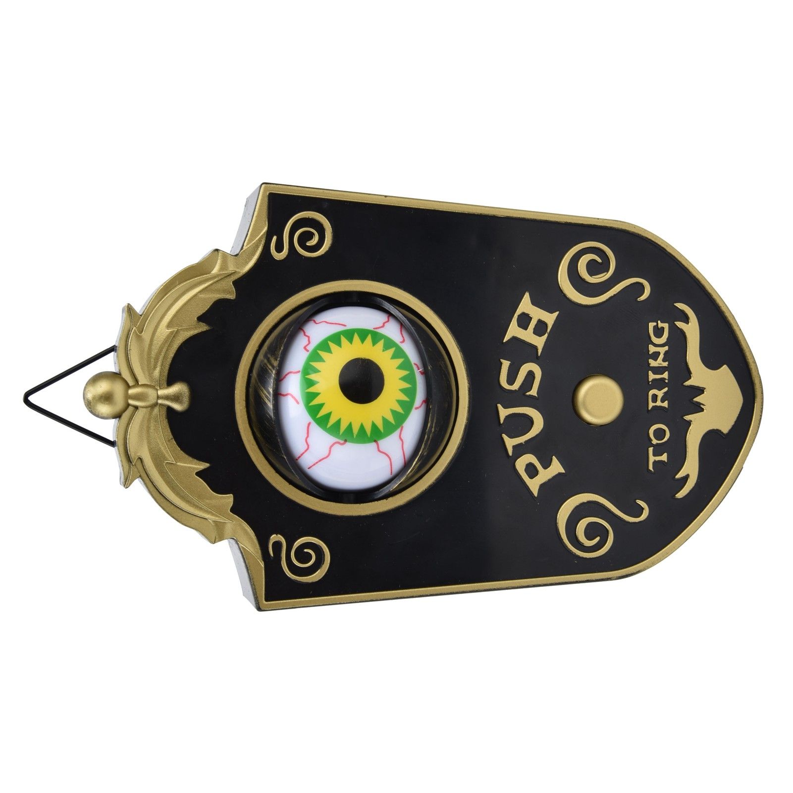 Halloween Doorbell Horrible Single Eyeball Luminous Hanging Door Bell view 10