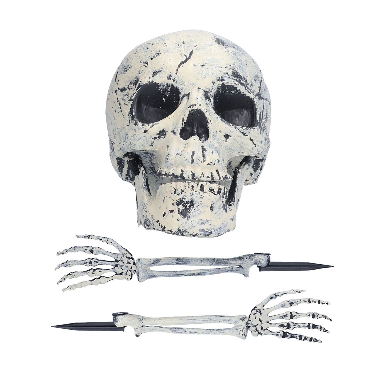 Skeleton Decor Cosplay DIY Multifunctional Lifelike Compact Scary Halloween view 8