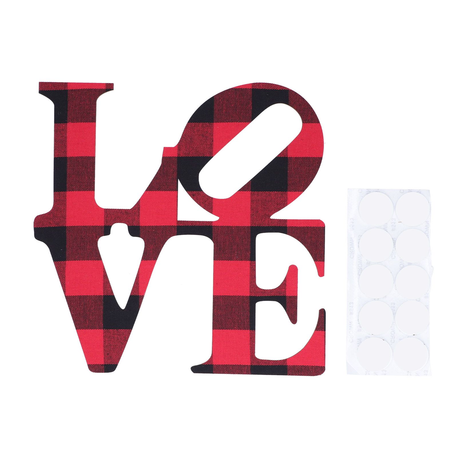 Christmas Wall Decoration Wooden Wall Ornament English Letter Wall Decoration — image 1