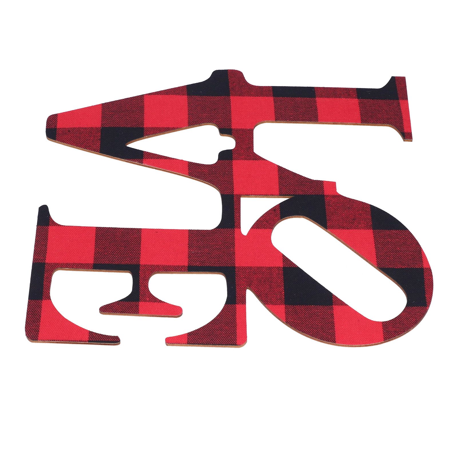 Christmas Wall Decoration Wooden Wall Ornament English Letter Wall Decoration view 9