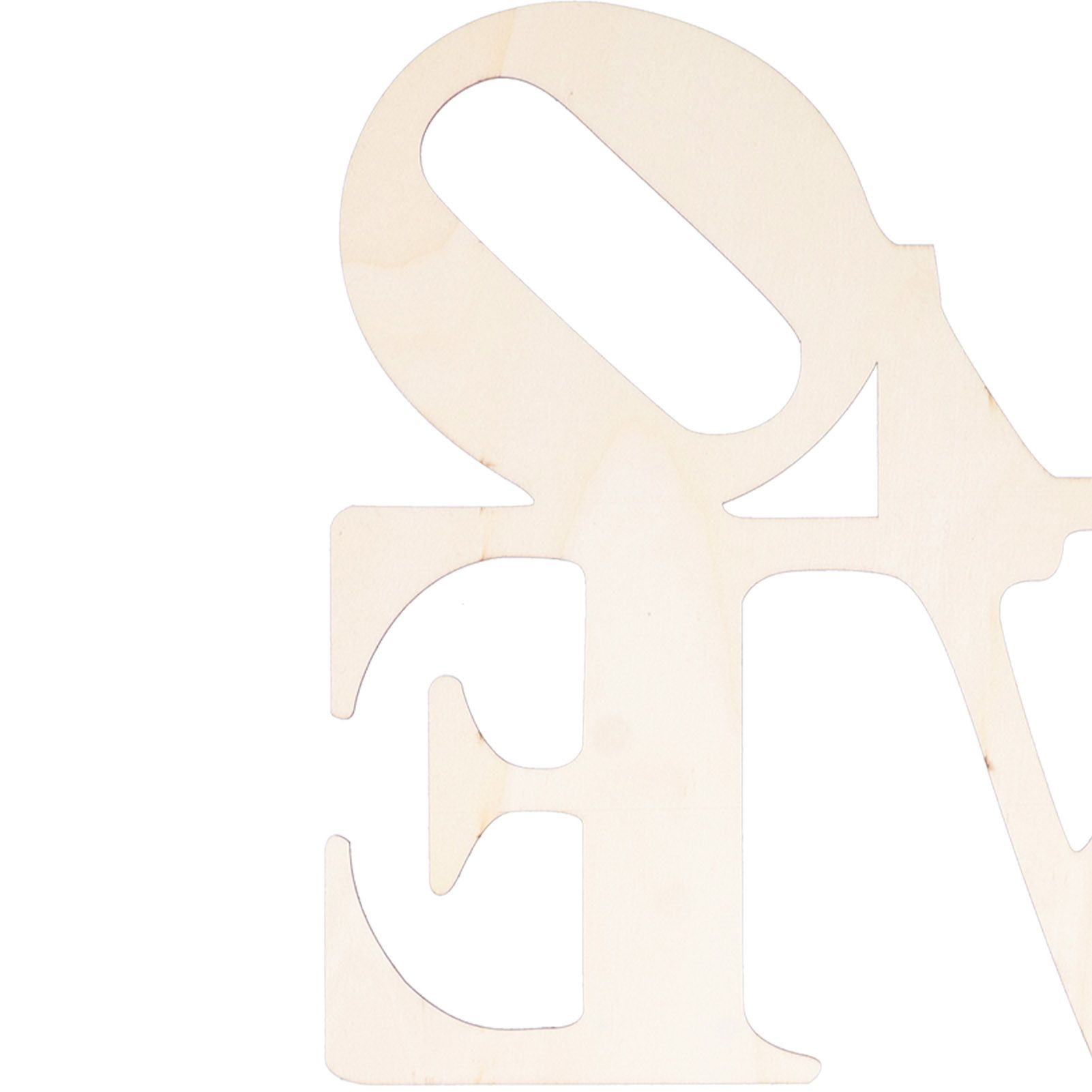Christmas Wall Decoration Wooden Wall Ornament English Letter Wall Decoration view 13