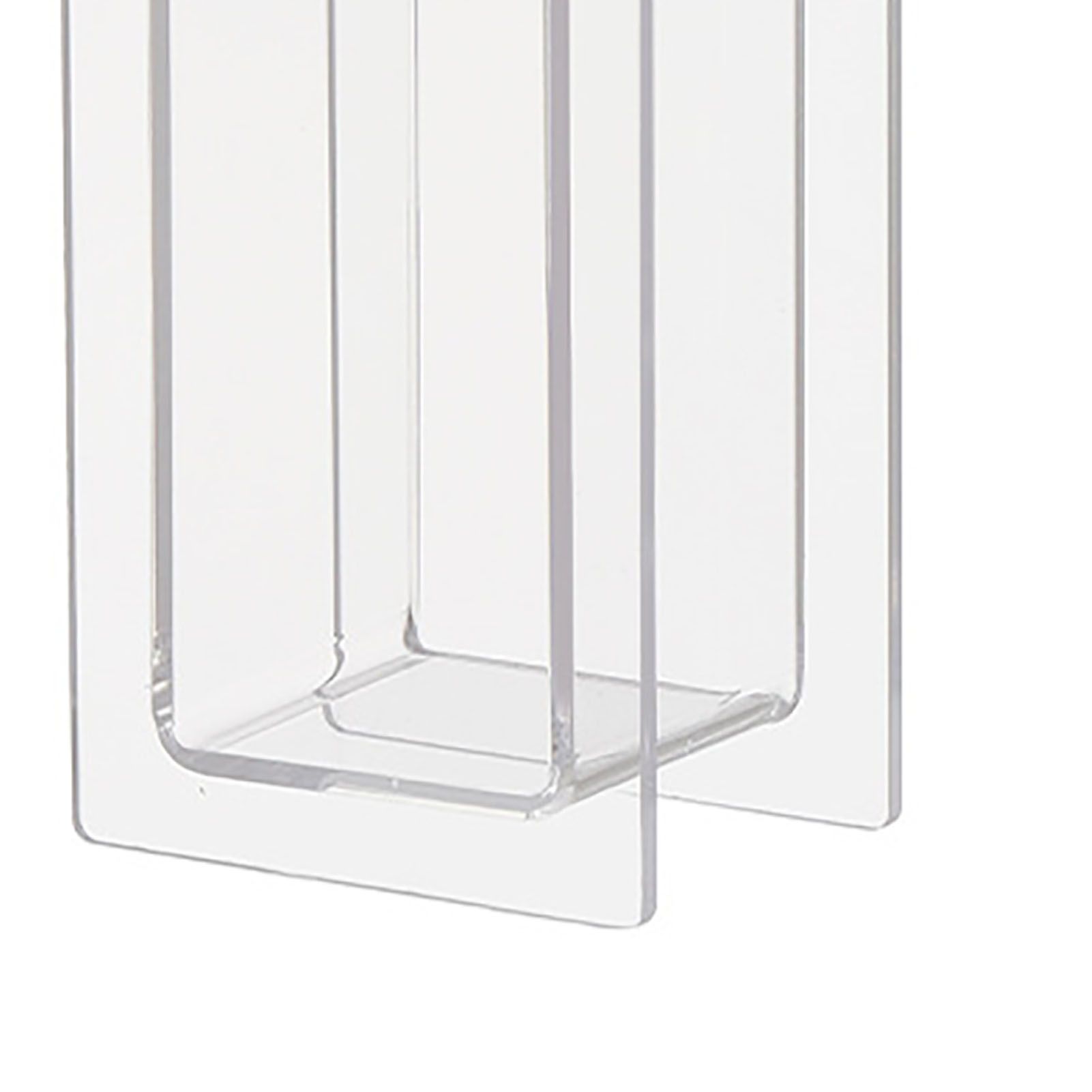 Modern Acrylic Clear Vase Colorful Acrylic Flower Vase for Wedding Party Home view 9