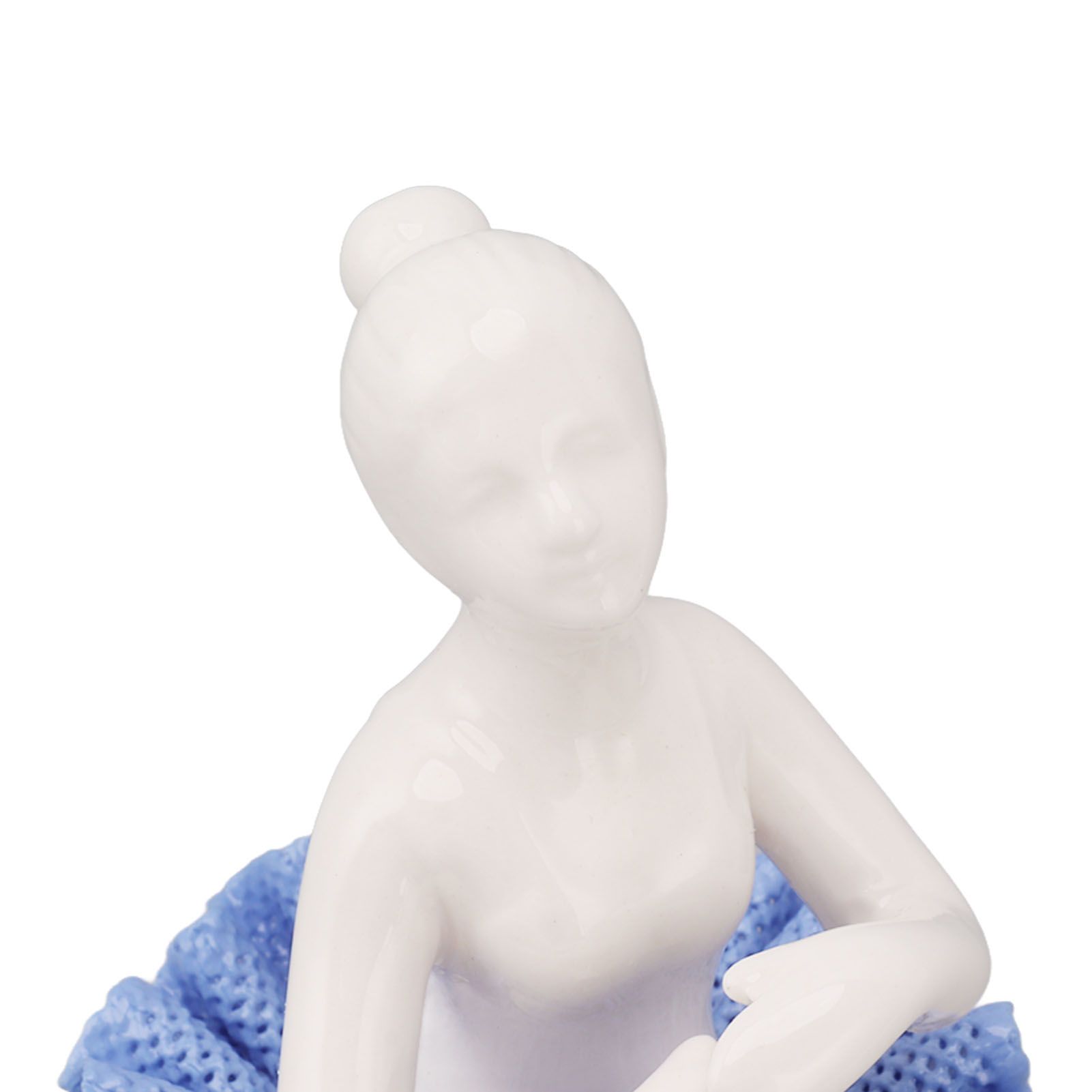 Ballerina Statue Beautiful Relaxed Mood Delicate Ceramic Ballet Dancer view 13