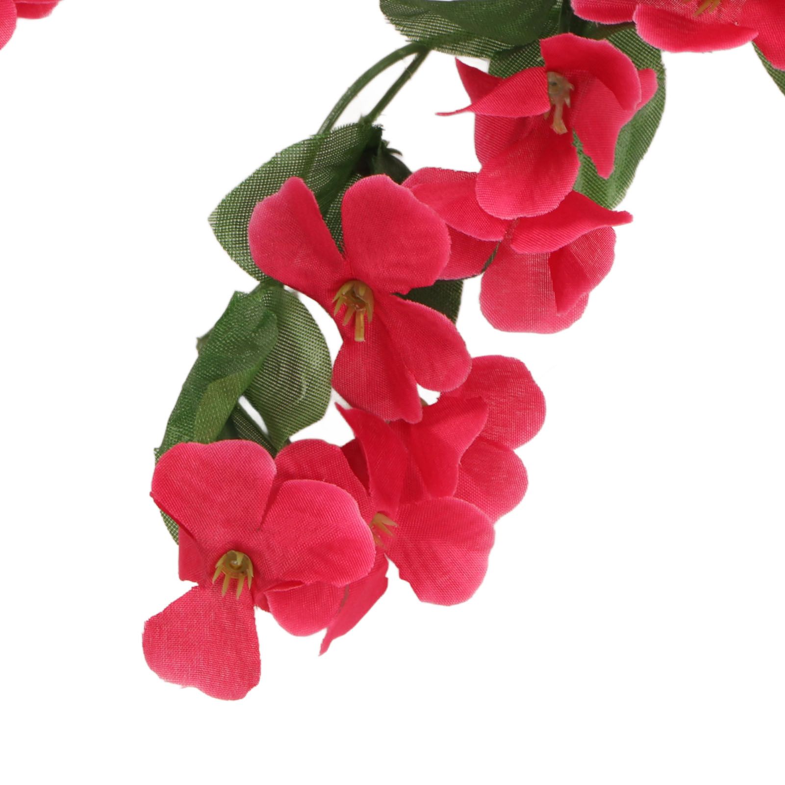 2PCS Artificial Violet Hanging Flowers Simulation Plastic Fake Plants for view 13