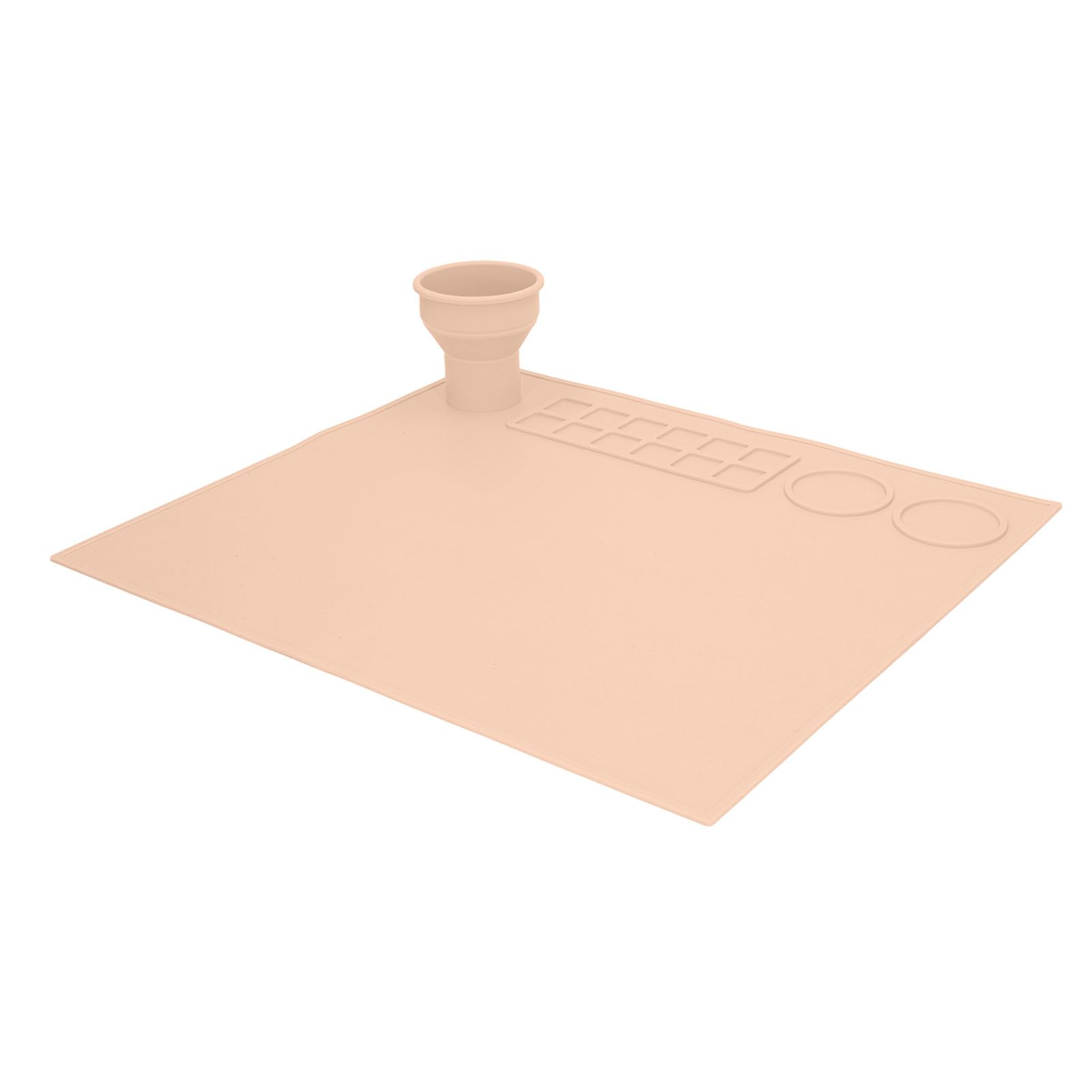 Silicone Painting Mat Prevent Slip Thick Large Kids Craft Art Mat with Cup for view 7