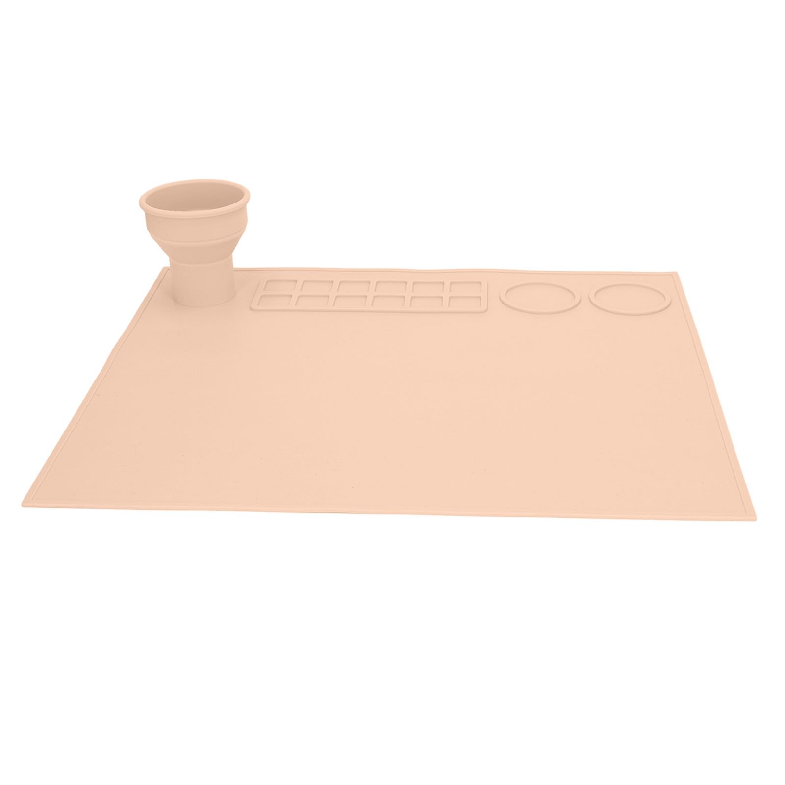 Silicone Painting Mat Prevent Slip Thick Large Kids Craft Art Mat with Cup for view 8