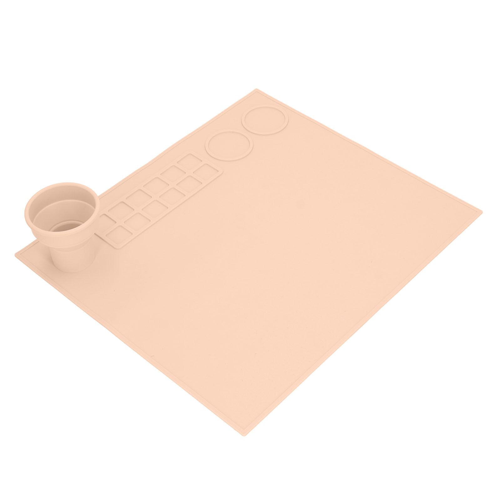 Silicone Painting Mat Prevent Slip Thick Large Kids Craft Art Mat with Cup for view 10