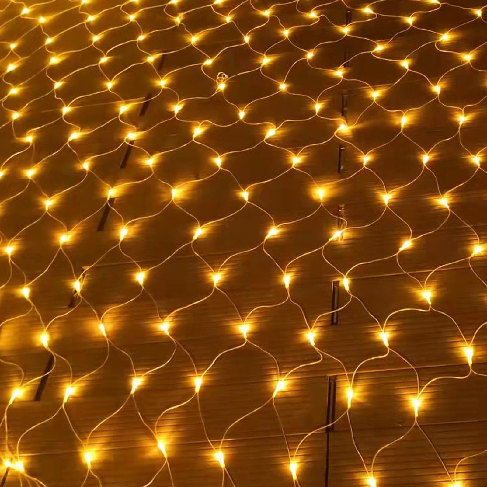 Net Mesh String LED Lights 4.9x4.9ft Waterproof Outdoor Christmas Net Lights view 10