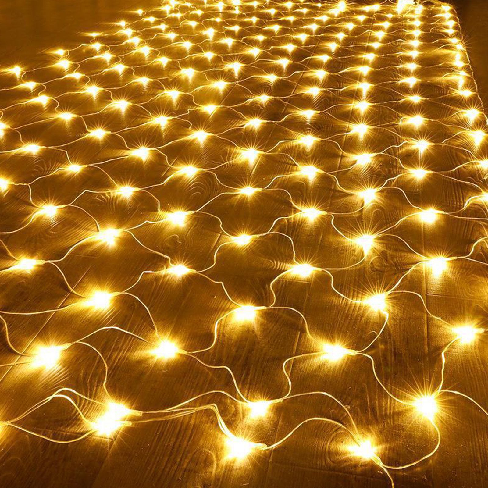 Net Mesh String LED Lights 4.9x4.9ft Waterproof Outdoor Christmas Net Lights view 11