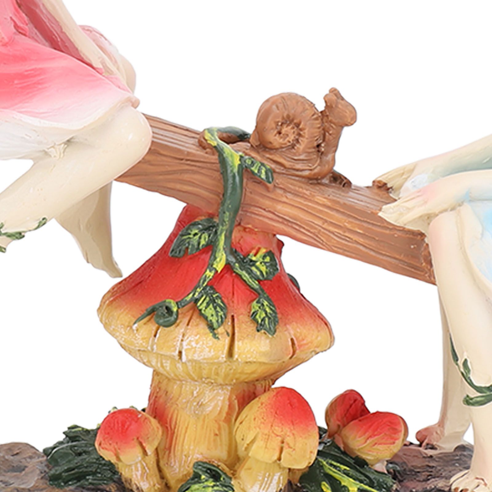 Fairy Statue Ornament Seesaw Figure Resin Realistic Figurine Decoration for view 13