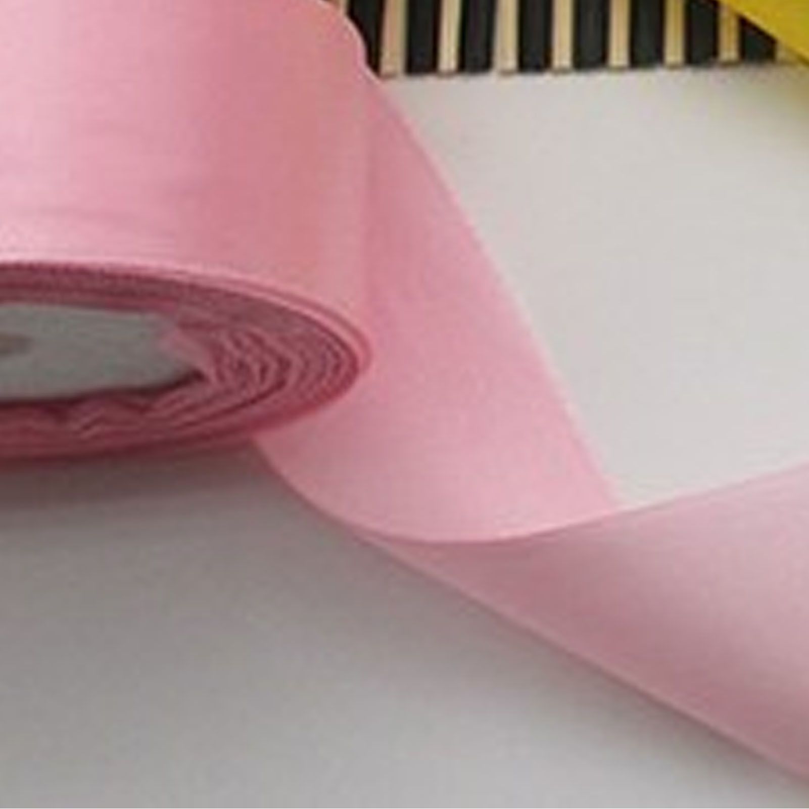 5 Roll Solid Color Ribbon 4cm Double Face Satin Ribbon for DIY Handcraft Gift view 15