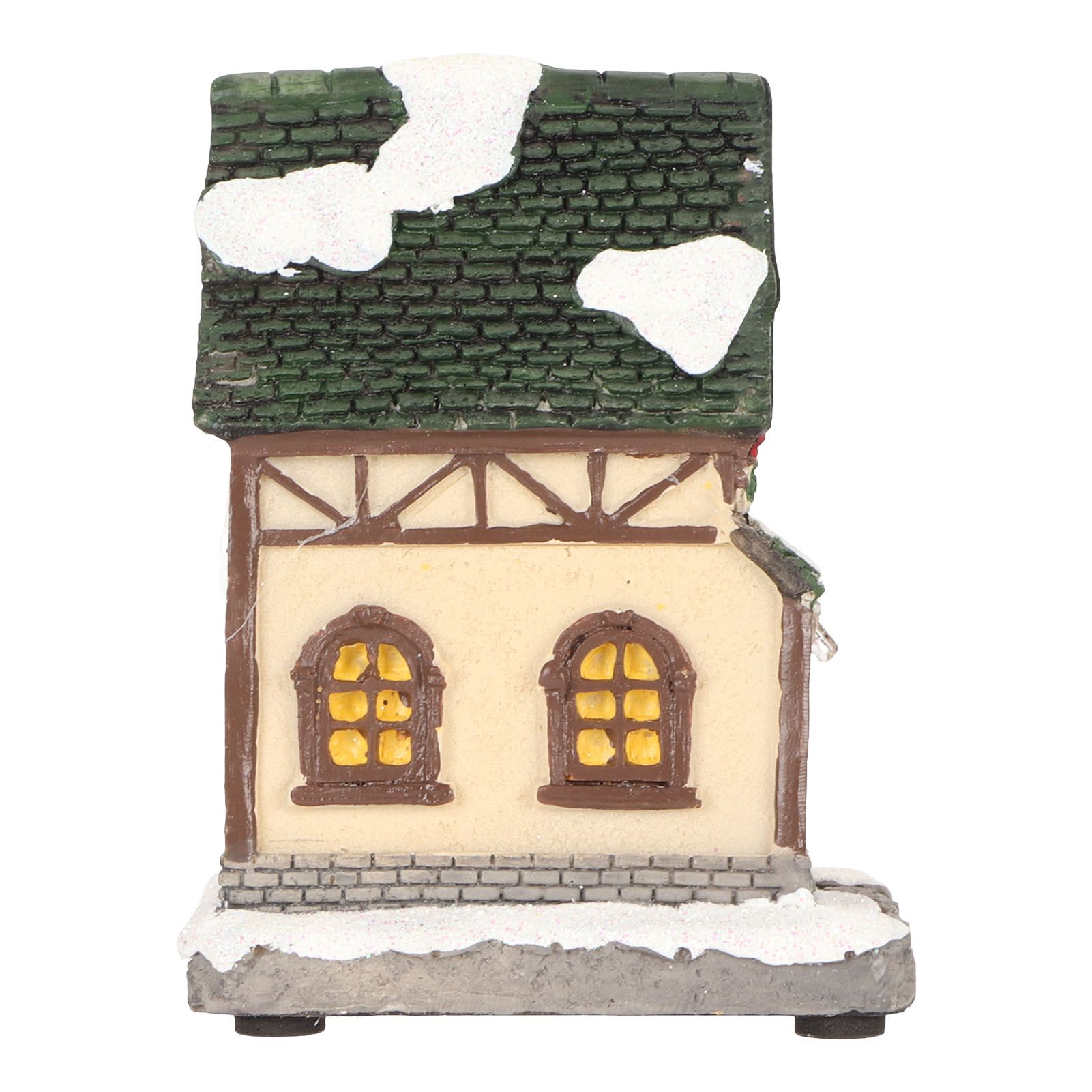 Christmas Village House Vintage Exquisite Landscaping LED Lighted Christmas view 3
