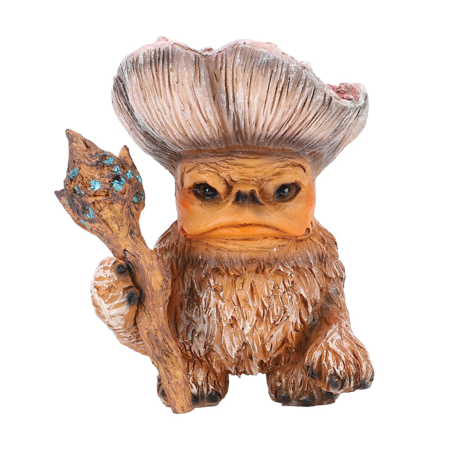 Fairy Mushroom Monster Resin Gothic Style Exquisite Vividly Detailed Outdoor — image 1