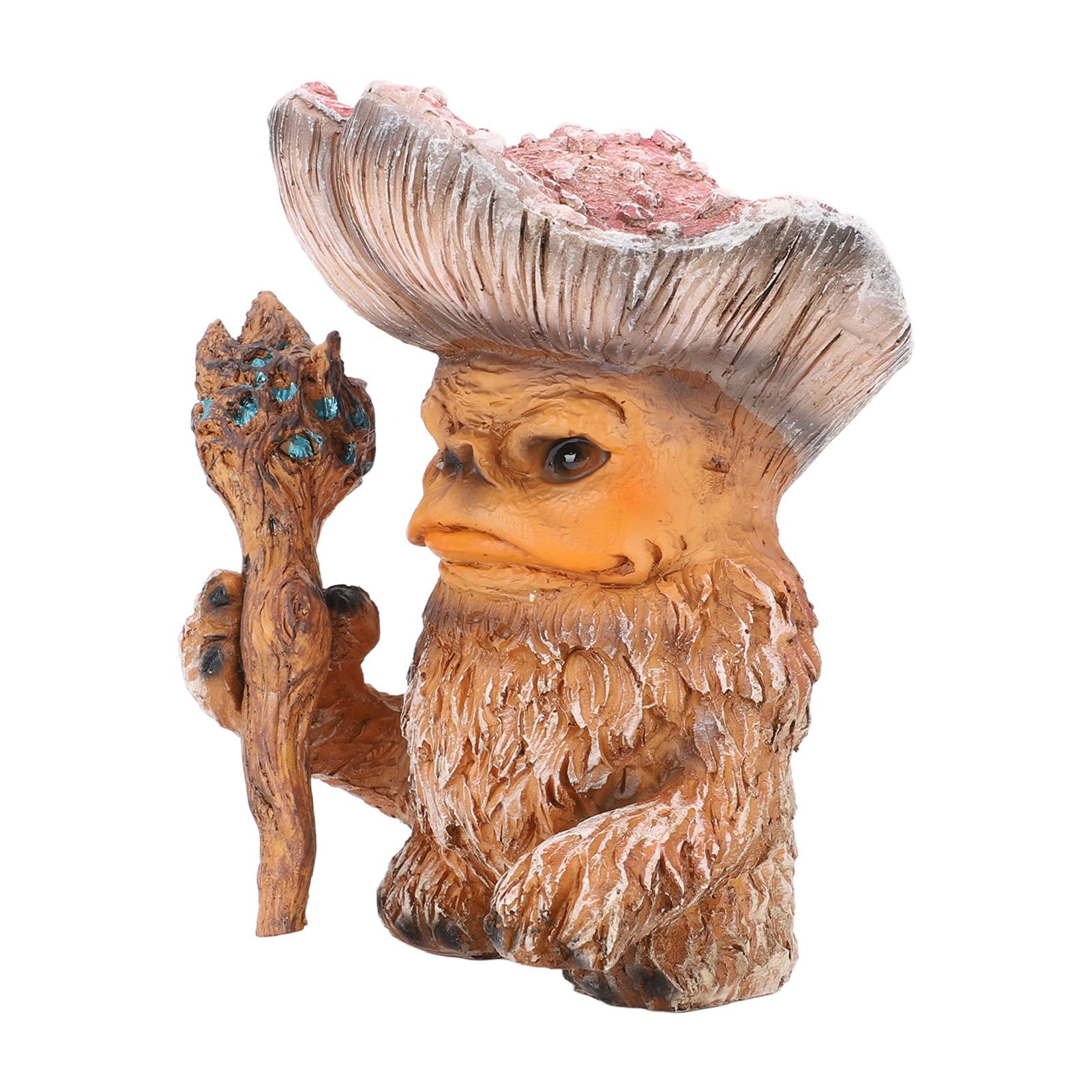 Fairy Mushroom Monster Resin Gothic Style Exquisite Vividly Detailed Outdoor view 3