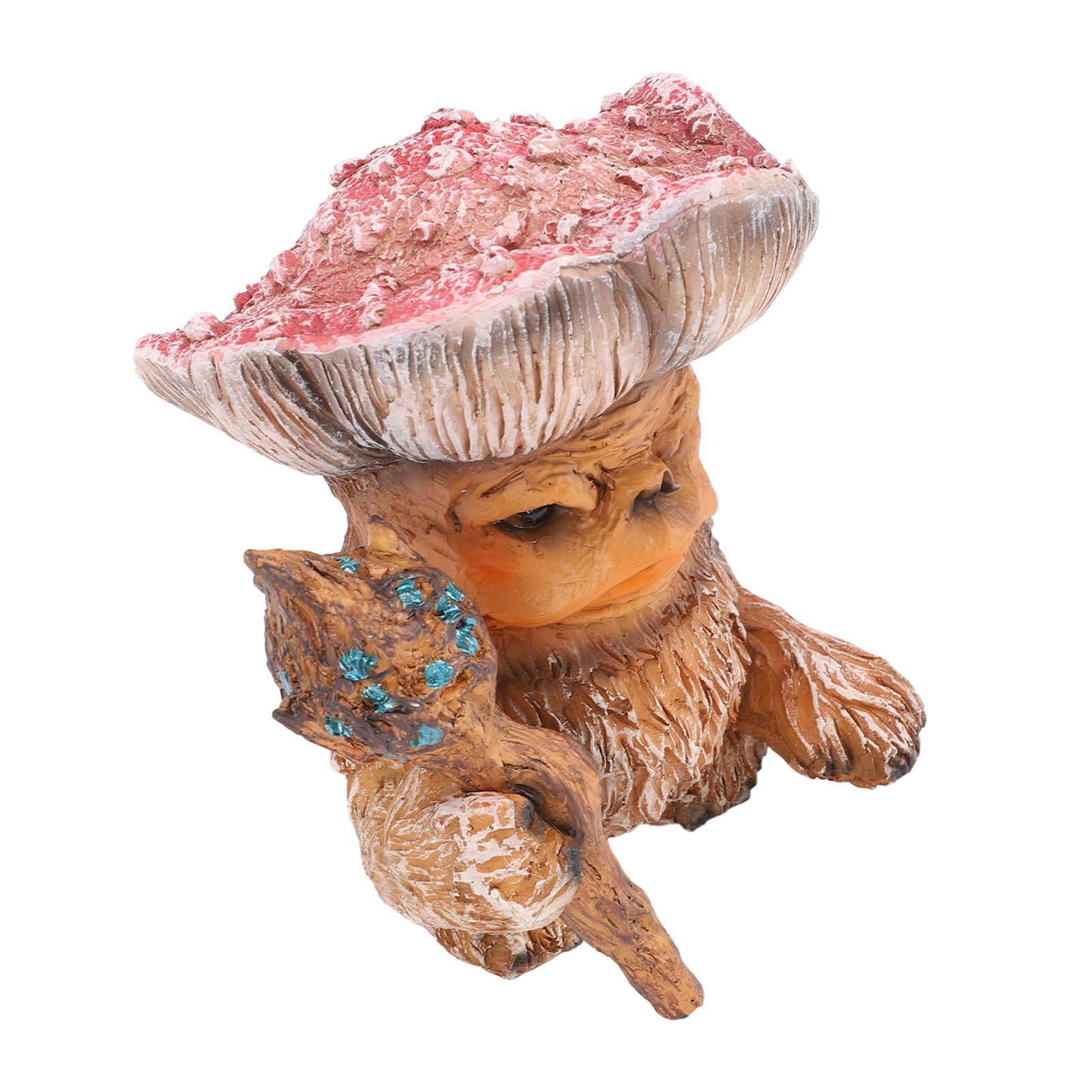 Fairy Mushroom Monster Resin Gothic Style Exquisite Vividly Detailed Outdoor view 6
