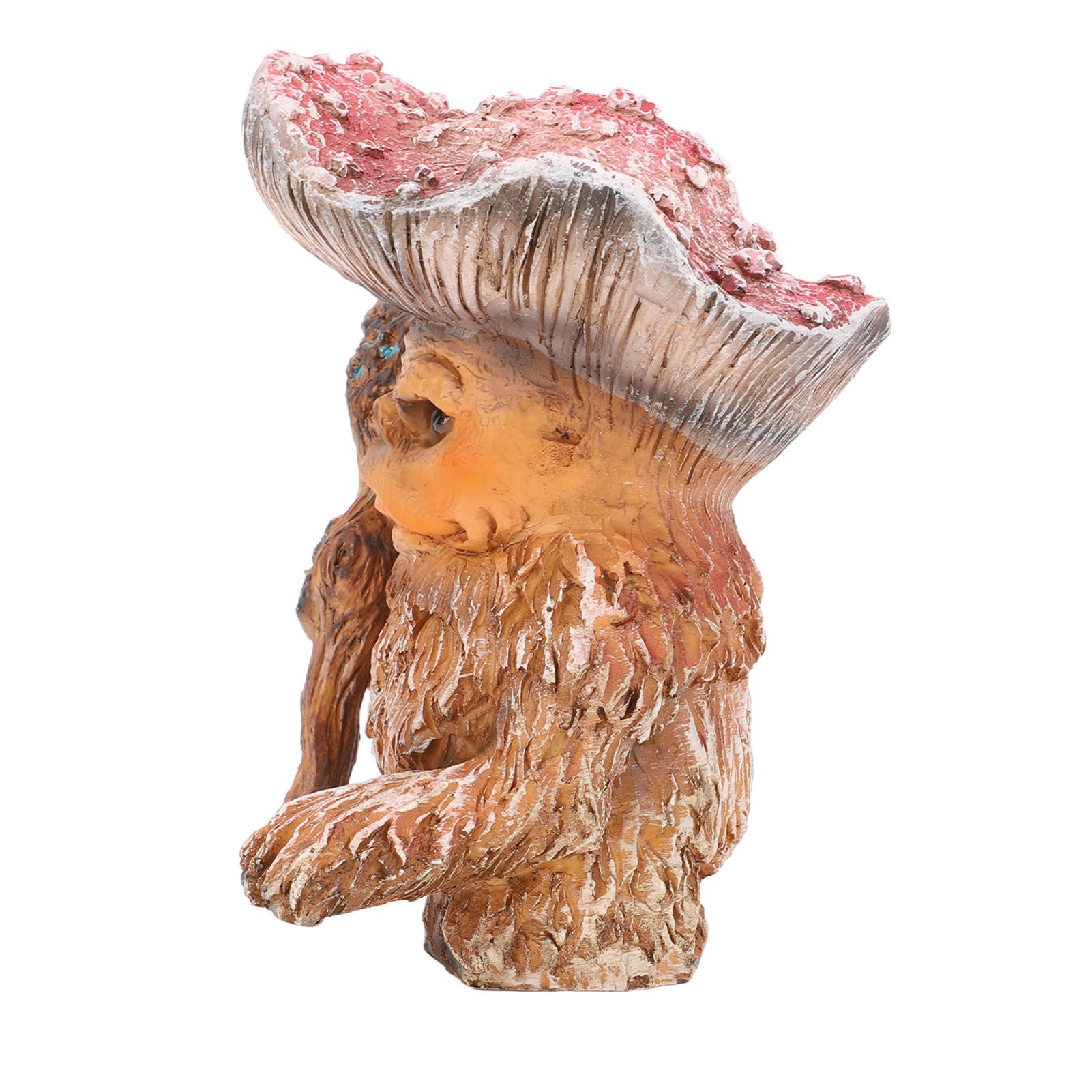 Fairy Mushroom Monster Resin Gothic Style Exquisite Vividly Detailed Outdoor view 7