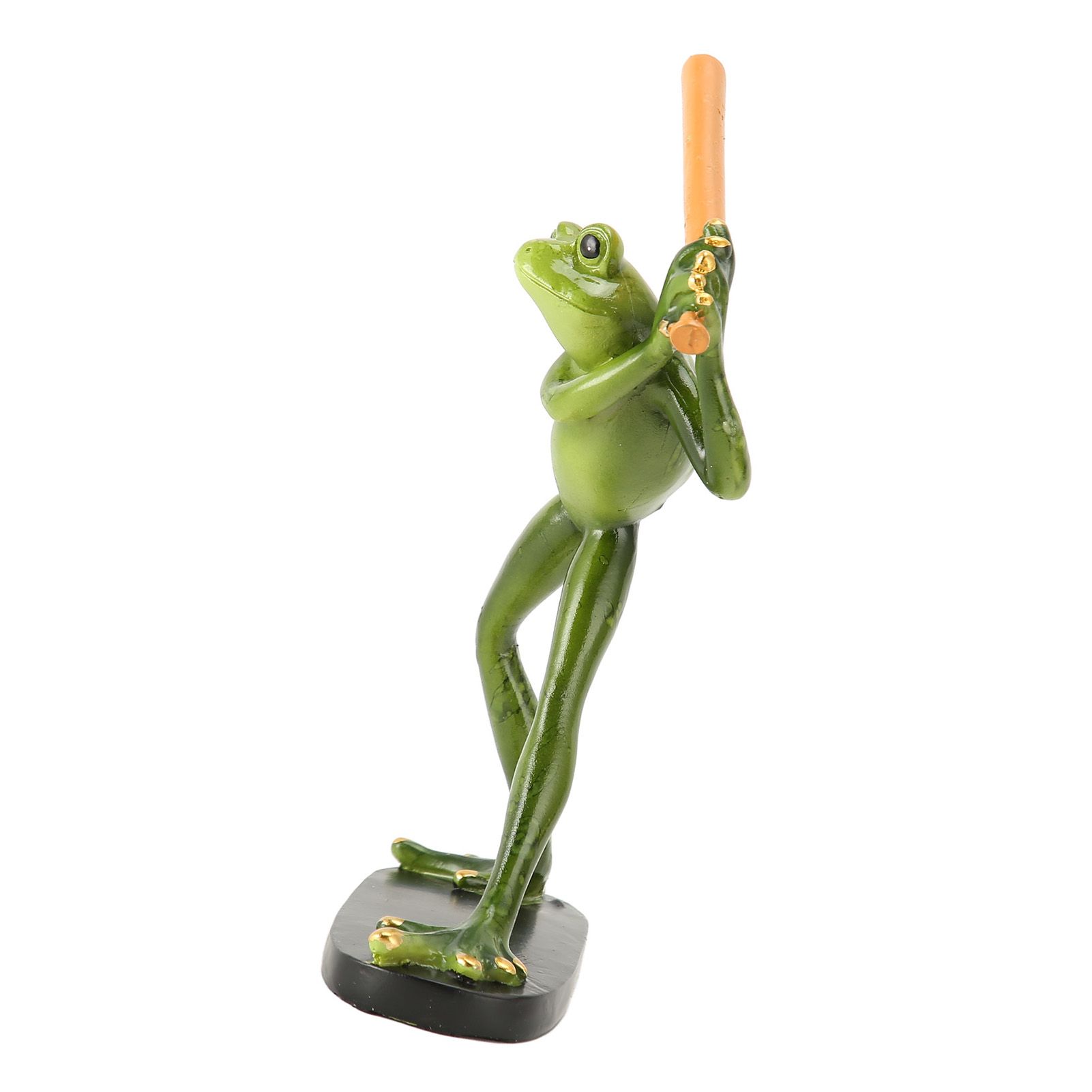 Frog Statue Resin Sports Frog Figurine Decor Sculpture Statue Crafts for view 8