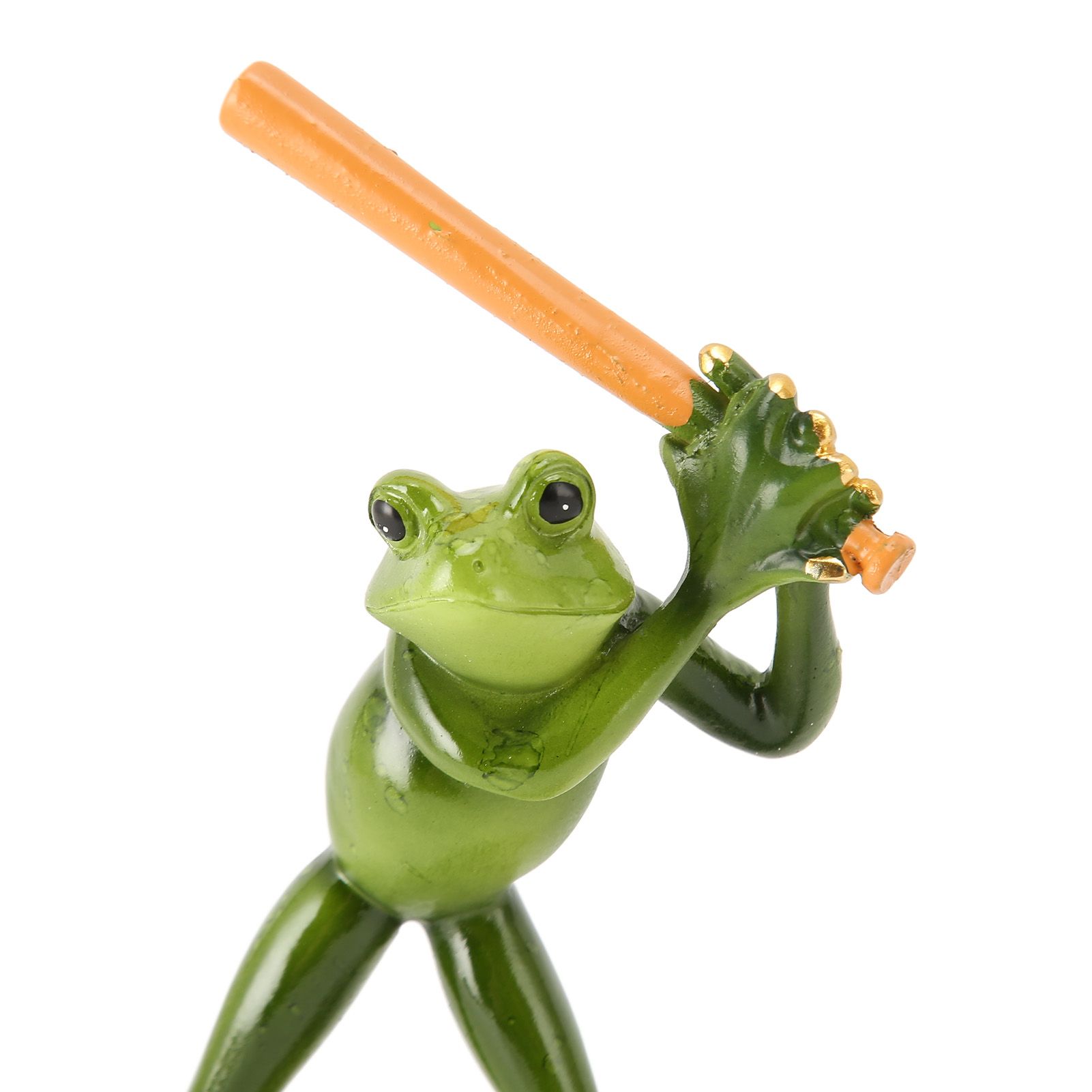 Frog Statue Resin Sports Frog Figurine Decor Sculpture Statue Crafts for view 13