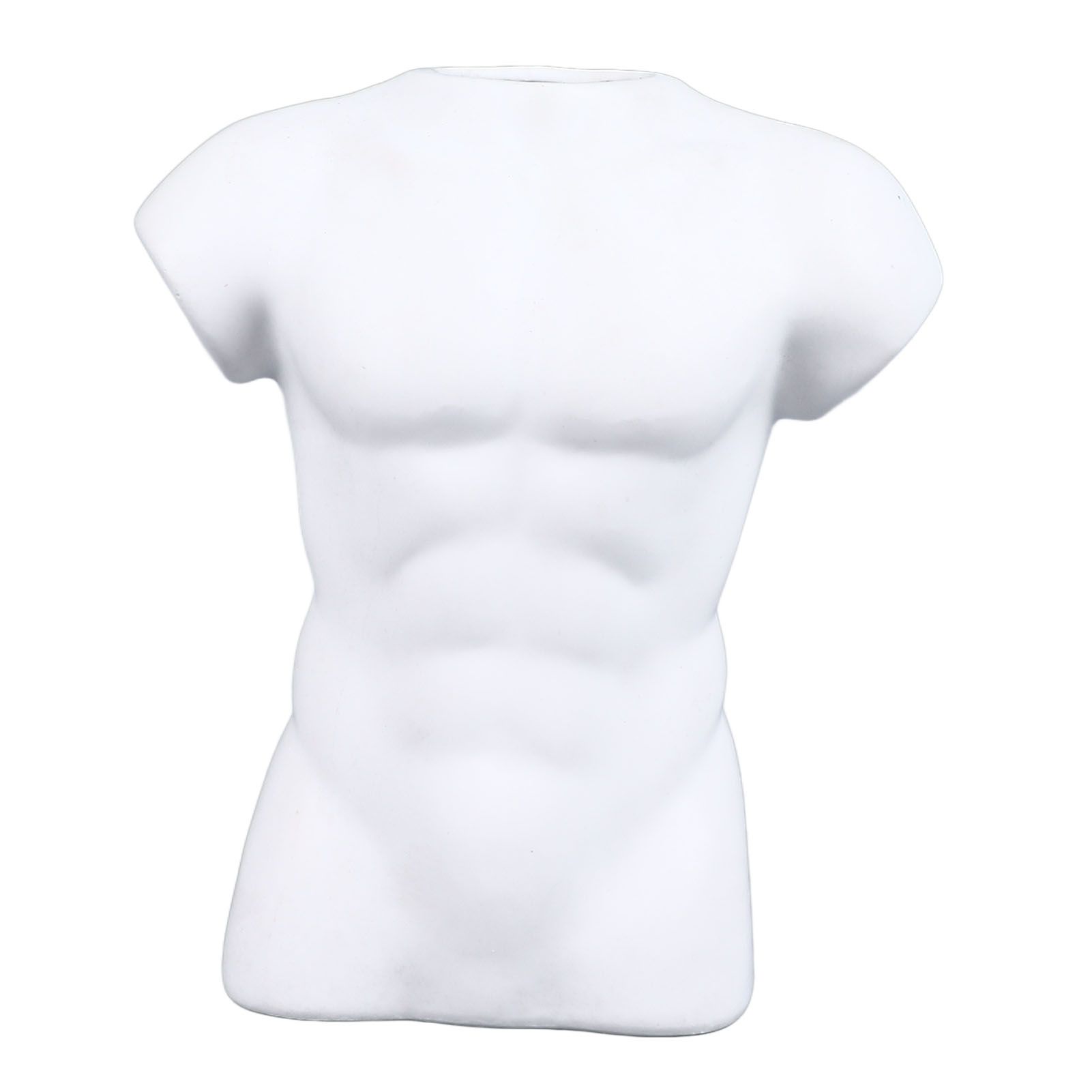 Men Body Vase Pottery Flower Vase Polished Compact Versatile Decor for Home — image 1
