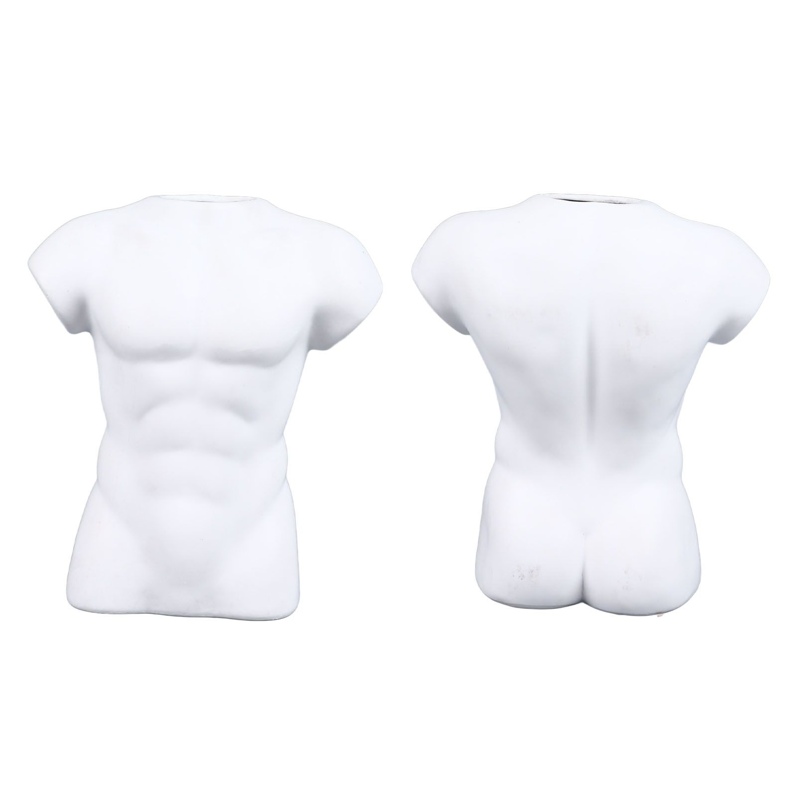 Men Body Vase Pottery Flower Vase Polished Compact Versatile Decor for Home view 9