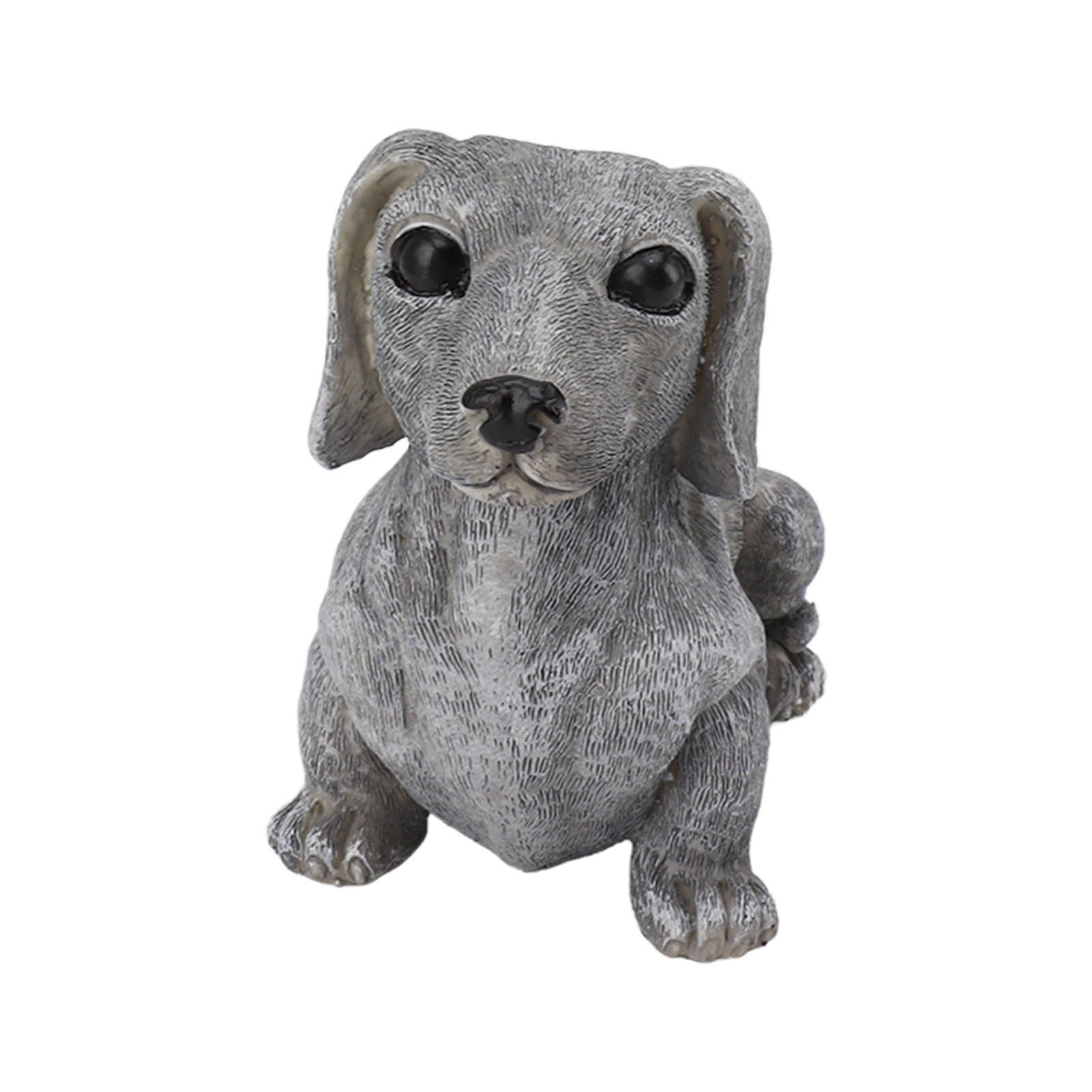 Dachshund Figurine Resin Dachshund Sculpture Outdoor Statue Ornament Dog Lover view 10