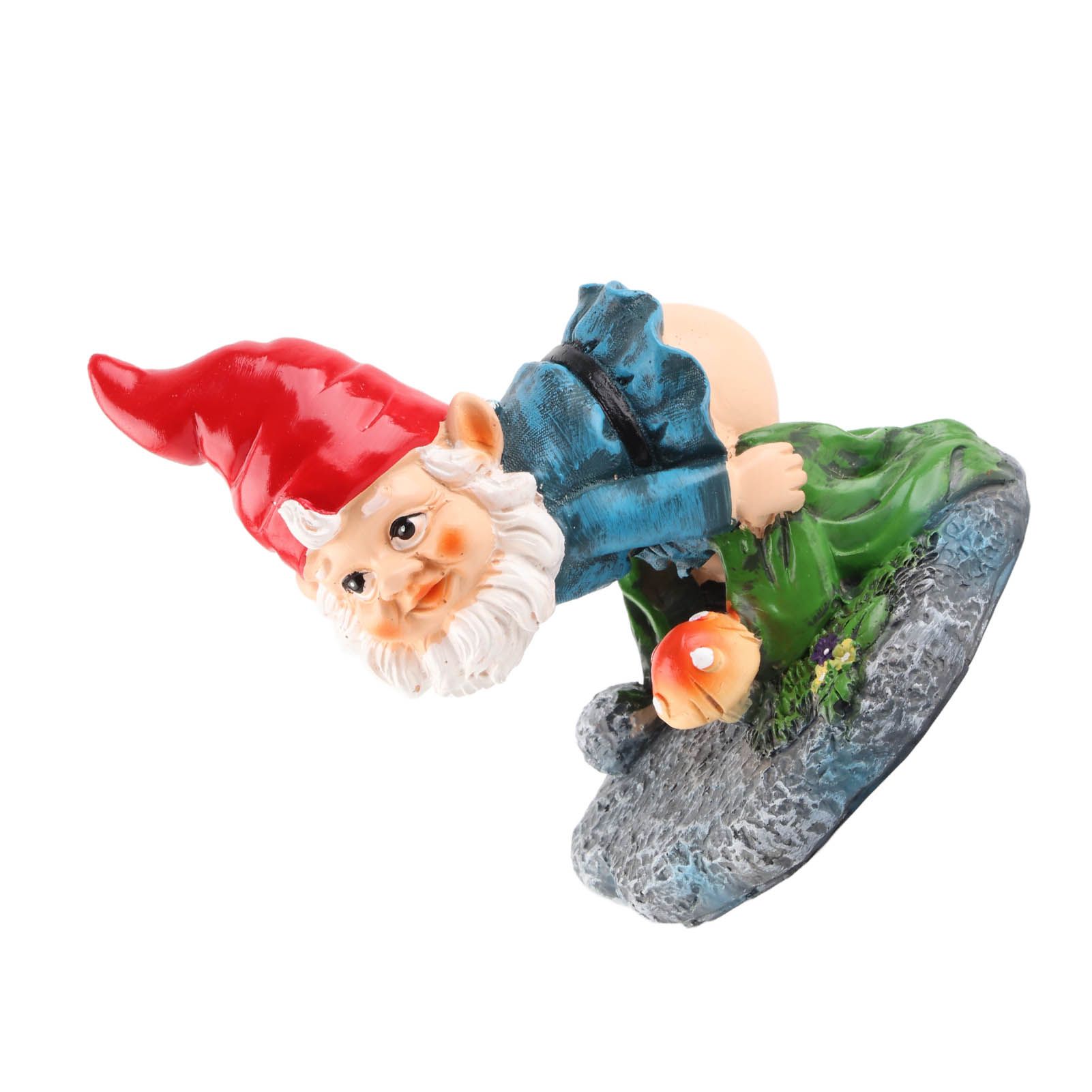 Dwarf Decorative Ornaments Durable Resin Decor Cute Gnome Figure Decorations view 3