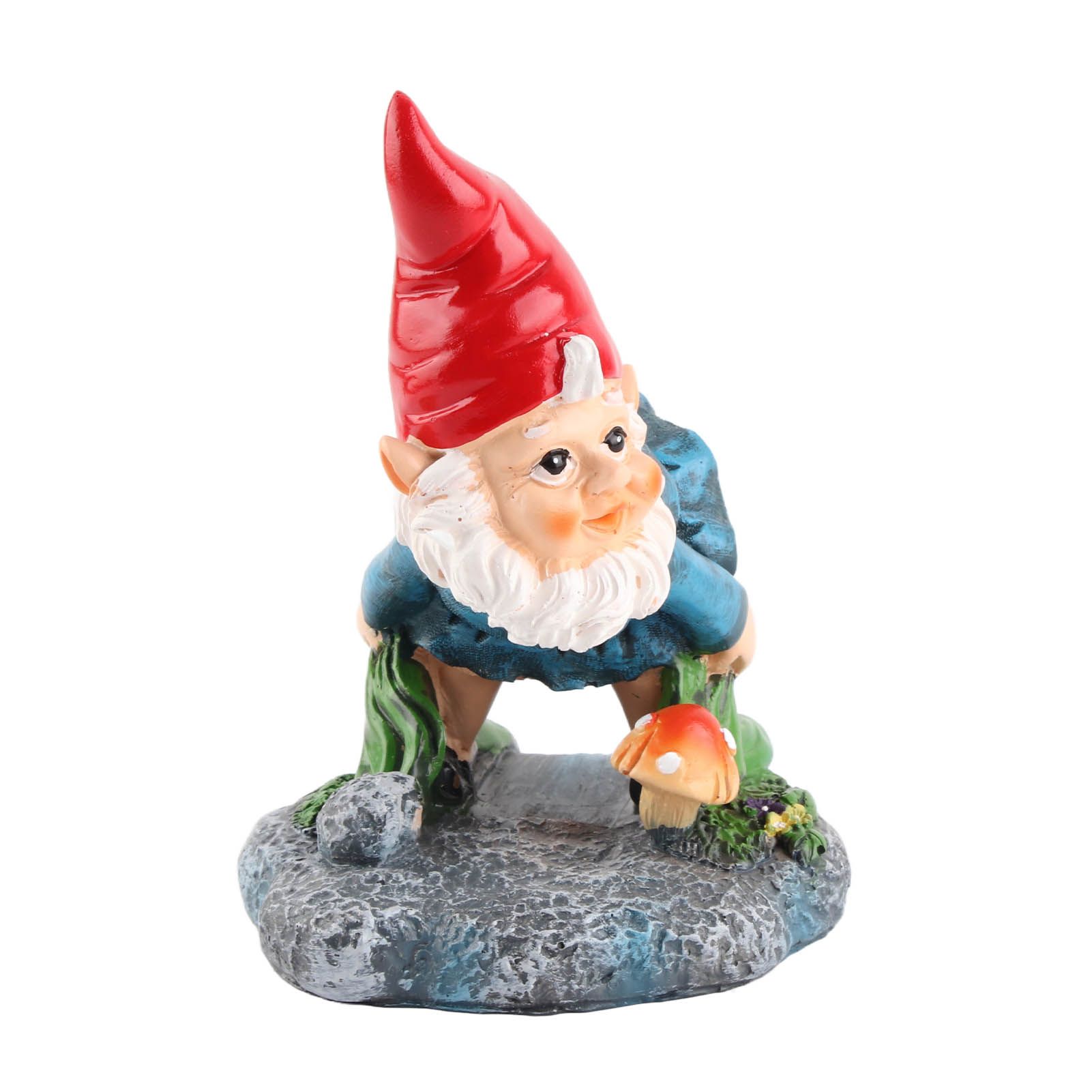 Dwarf Decorative Ornaments Durable Resin Decor Cute Gnome Figure Decorations view 6