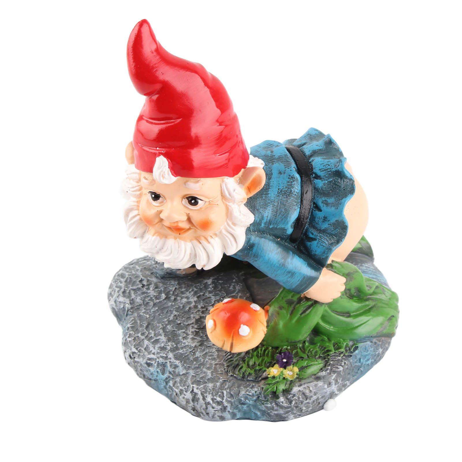 Dwarf Decorative Ornaments Durable Resin Decor Cute Gnome Figure Decorations view 9